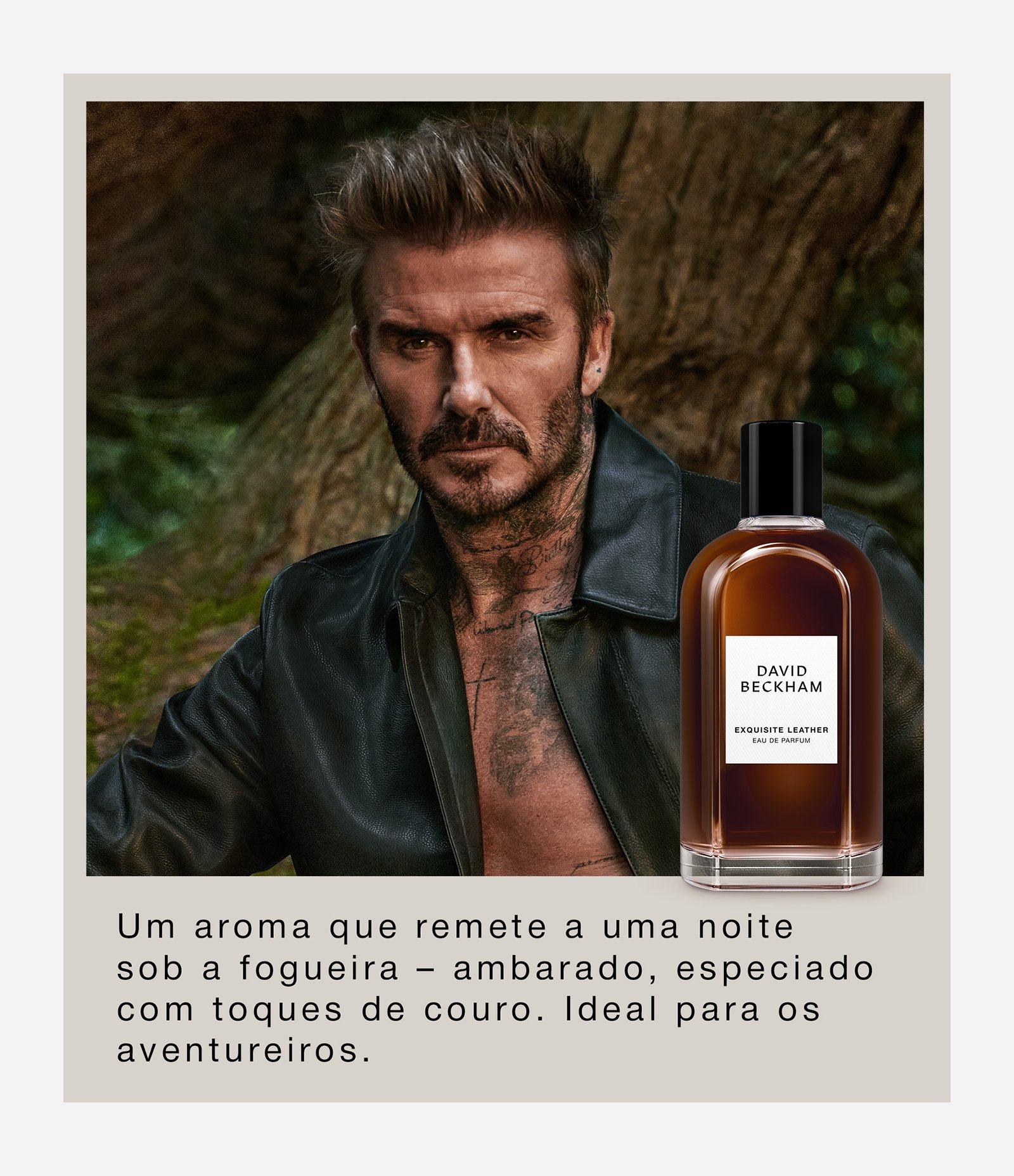 Perfume David Beckham The Collection Exquisite Leather Eau de Parfum Masculino  100ML 3