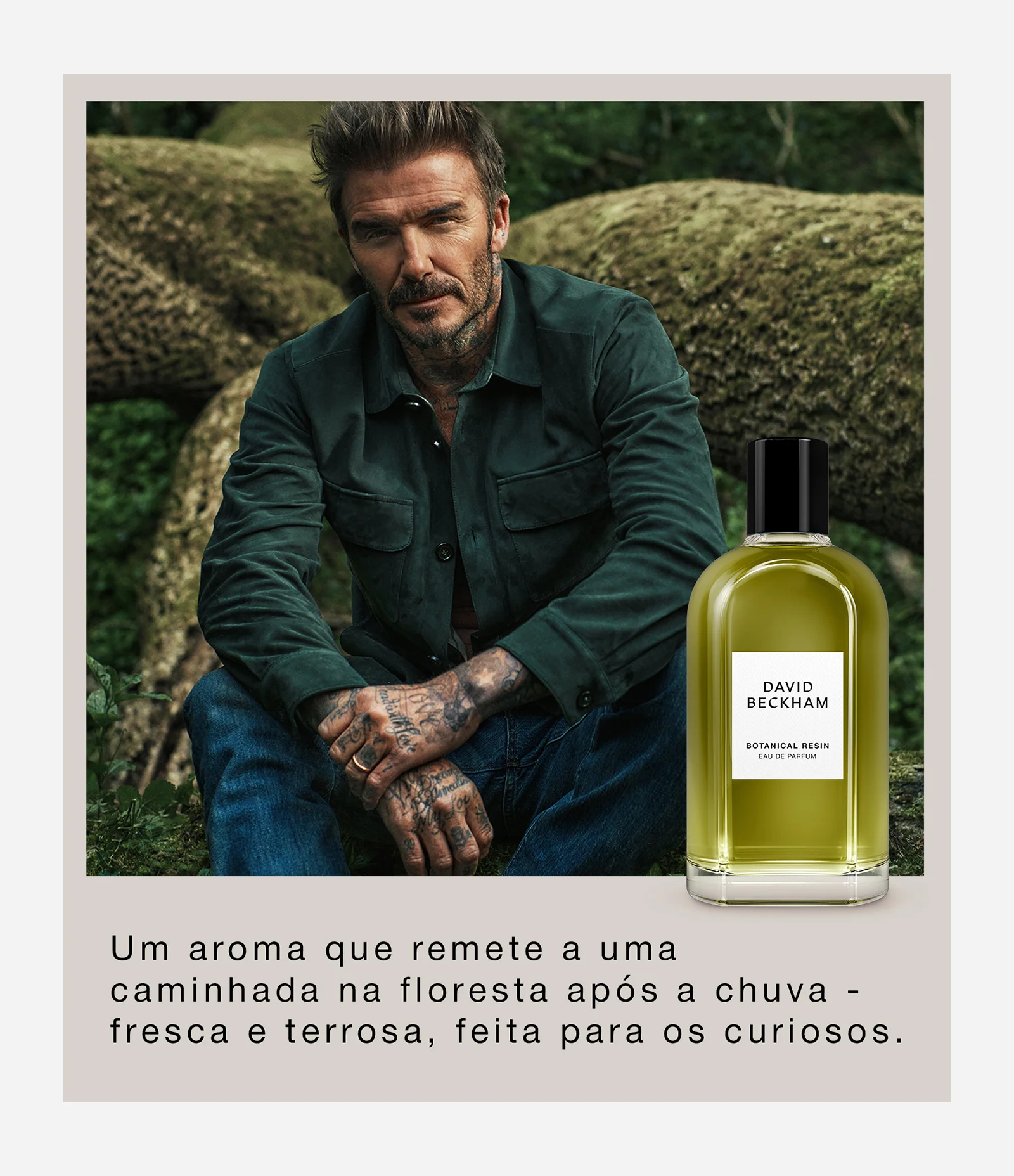 Perfume David Beckham The Collection Botanical Resin Eau De Parfum 100ML 2