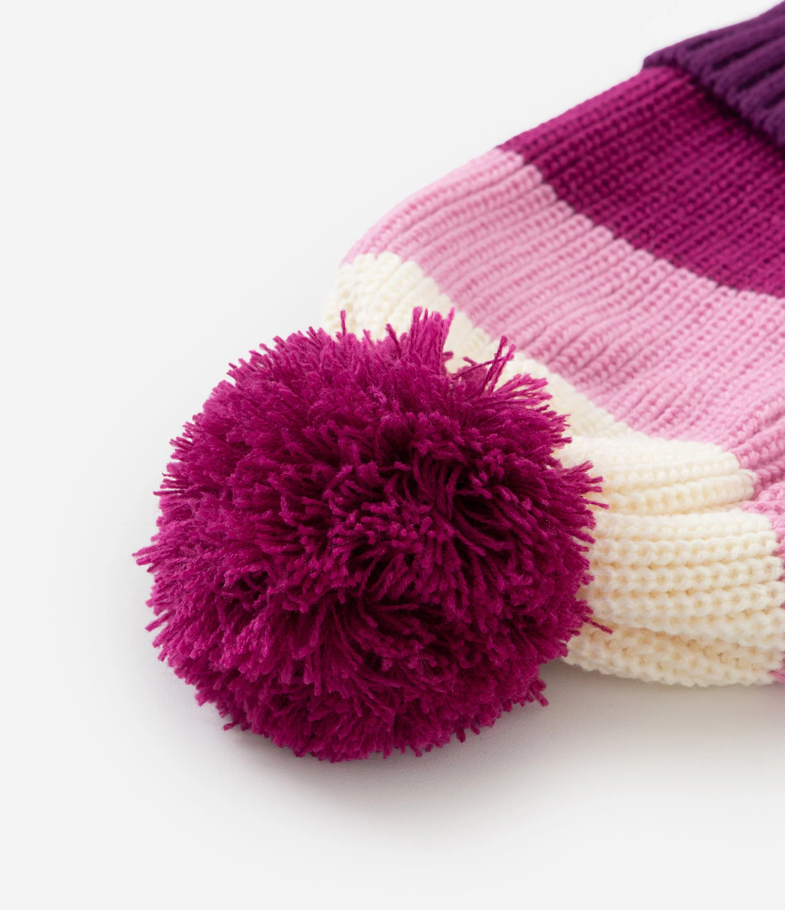 Touca Infantil em Tricô com Efeito Degradê – Tam U Sortido 2