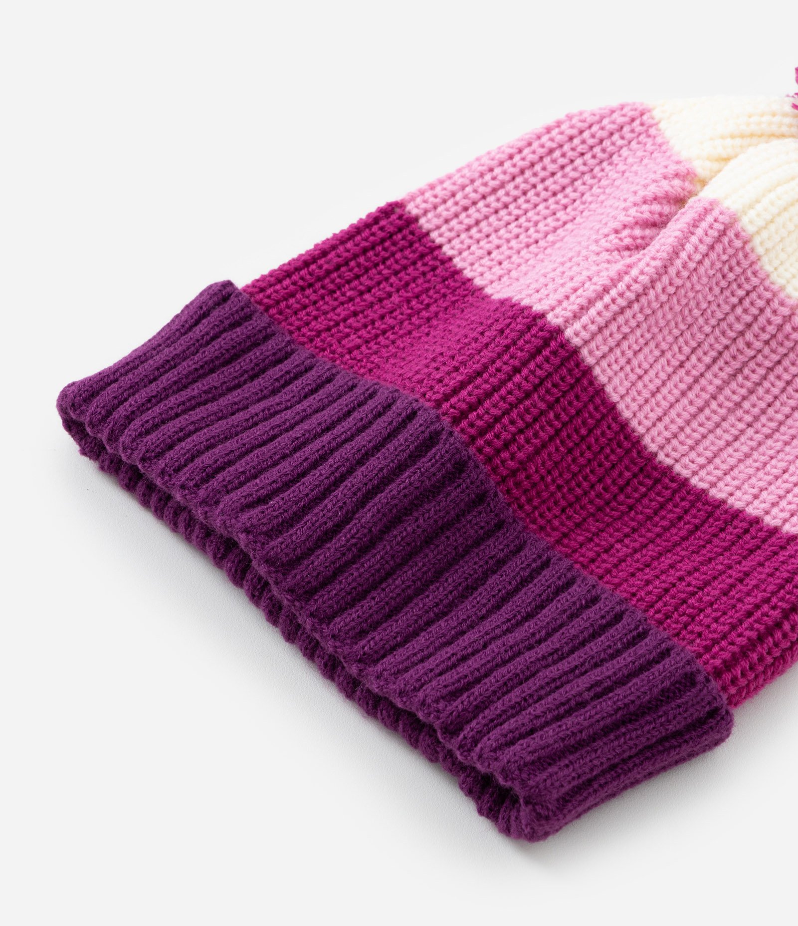 Touca Infantil em Tricô com Efeito Degradê – Tam U Sortido 3