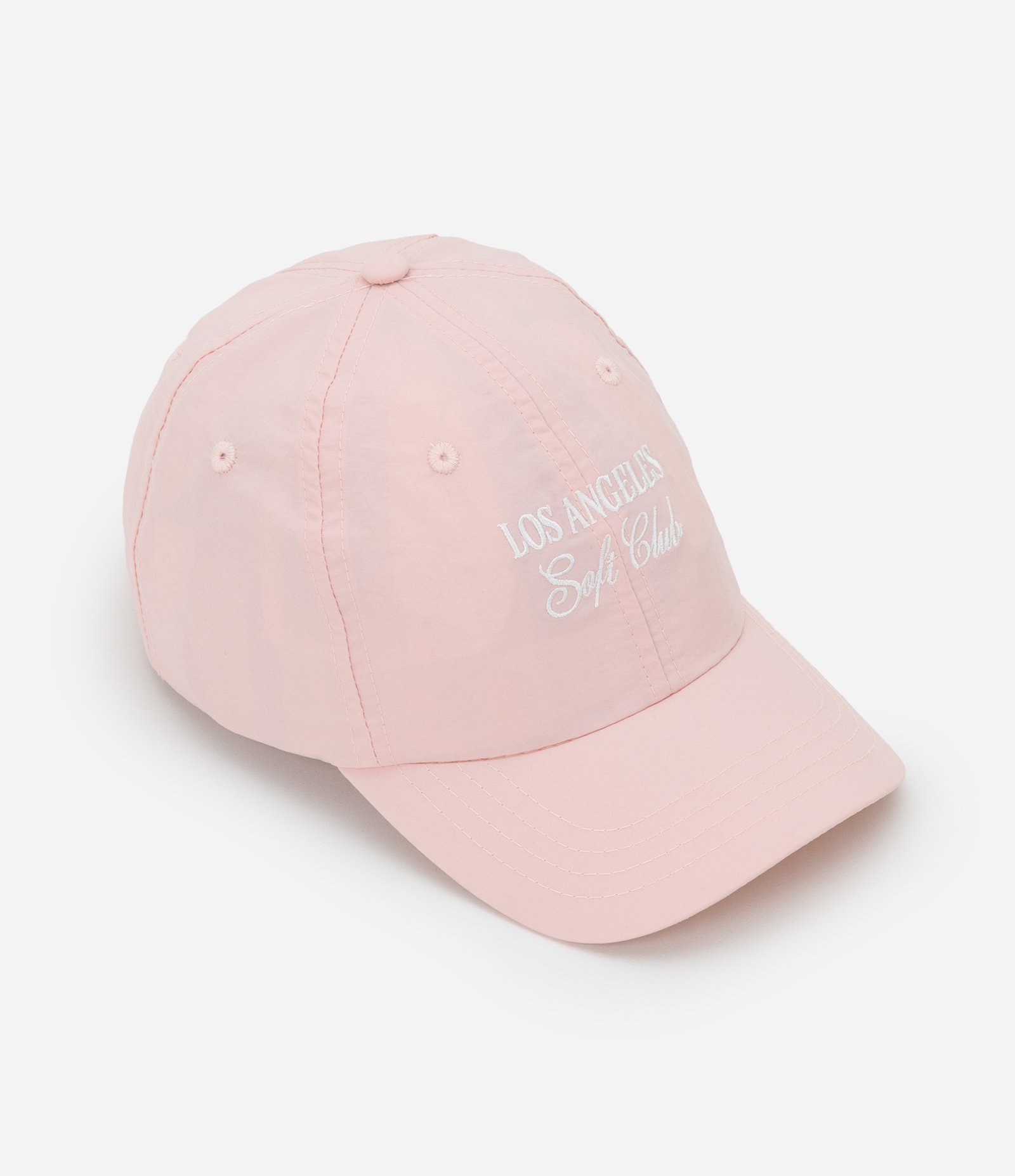 Boné Infantil em Sarja com Bordado Frontal – Tam U Rosa Claro 1