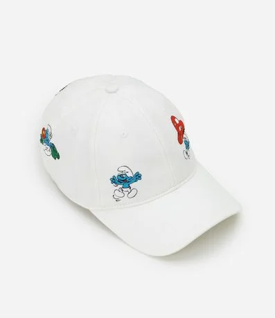 Boné Dad Hat em Sarja com Estampa Bordada Smurfs é boa?