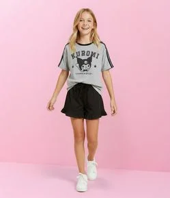 Short Infantil com Babados – Tam 5 a 14 Anos