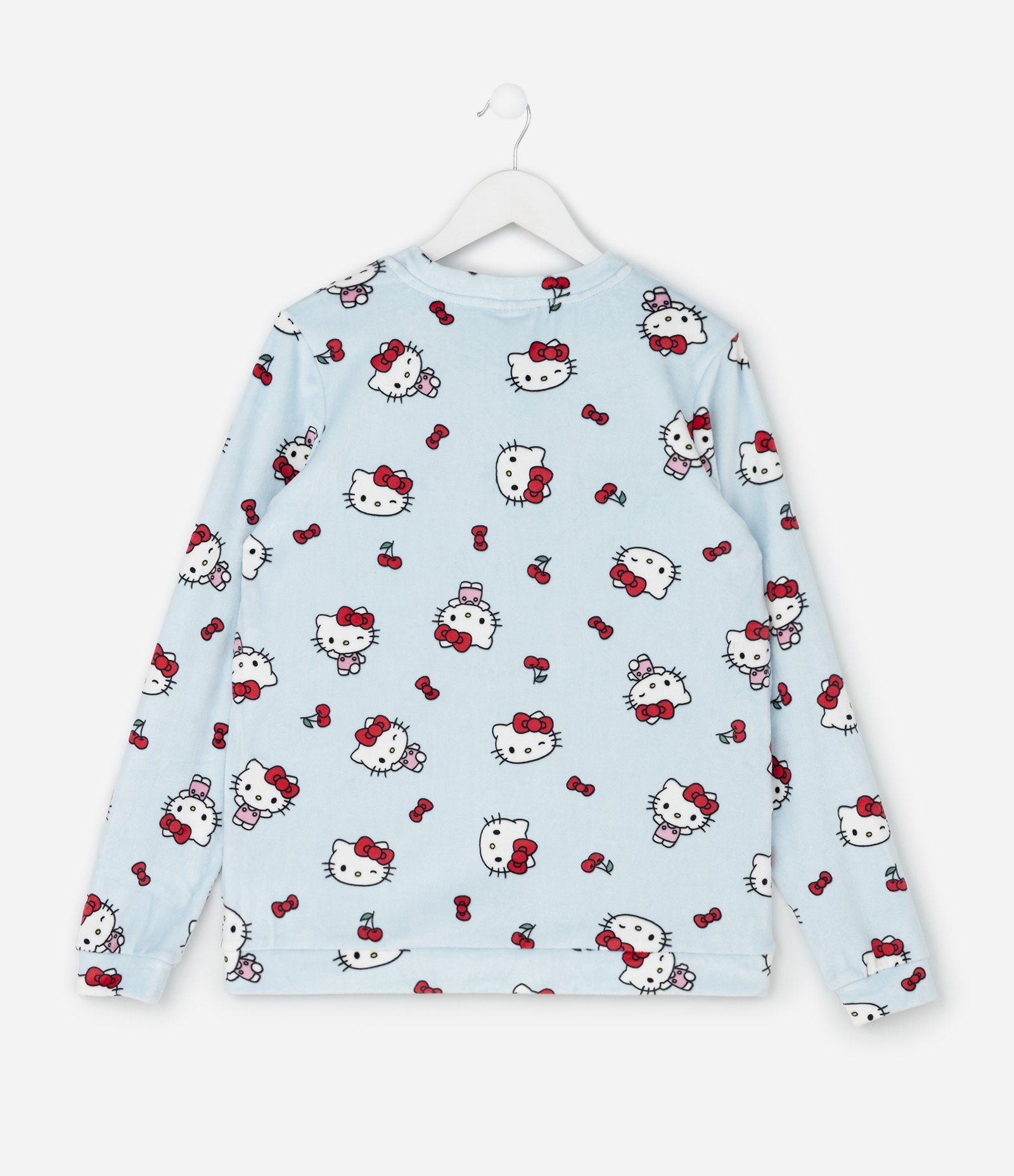Pijama Infantil Plush Hello Kitty e Amigas - 5 ao 16 Anos Azul 3