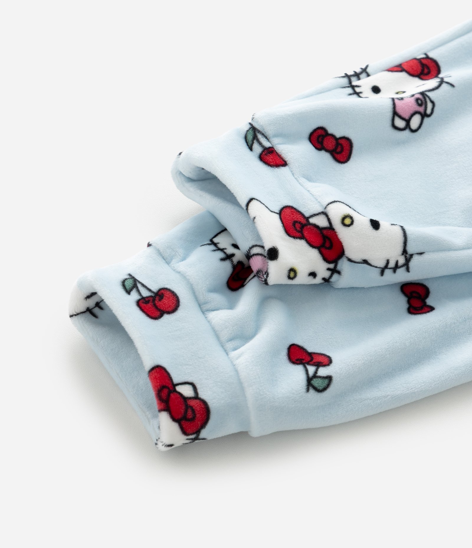 Pijama Infantil Plush Hello Kitty e Amigas - 5 ao 16 Anos Azul 7