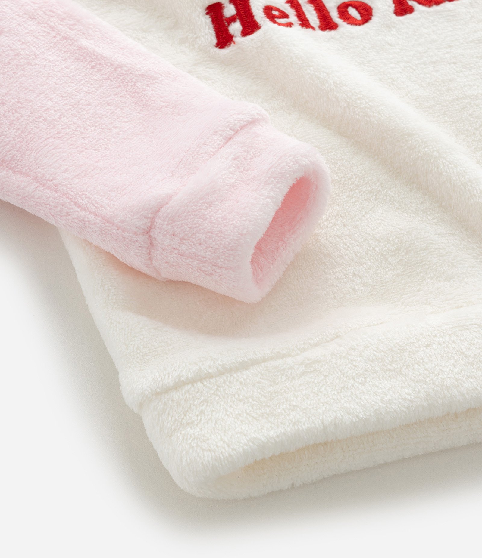 Pijama Infantil Fleece Hello Kitty - Tam 5 a 16 Anos Rosa 10