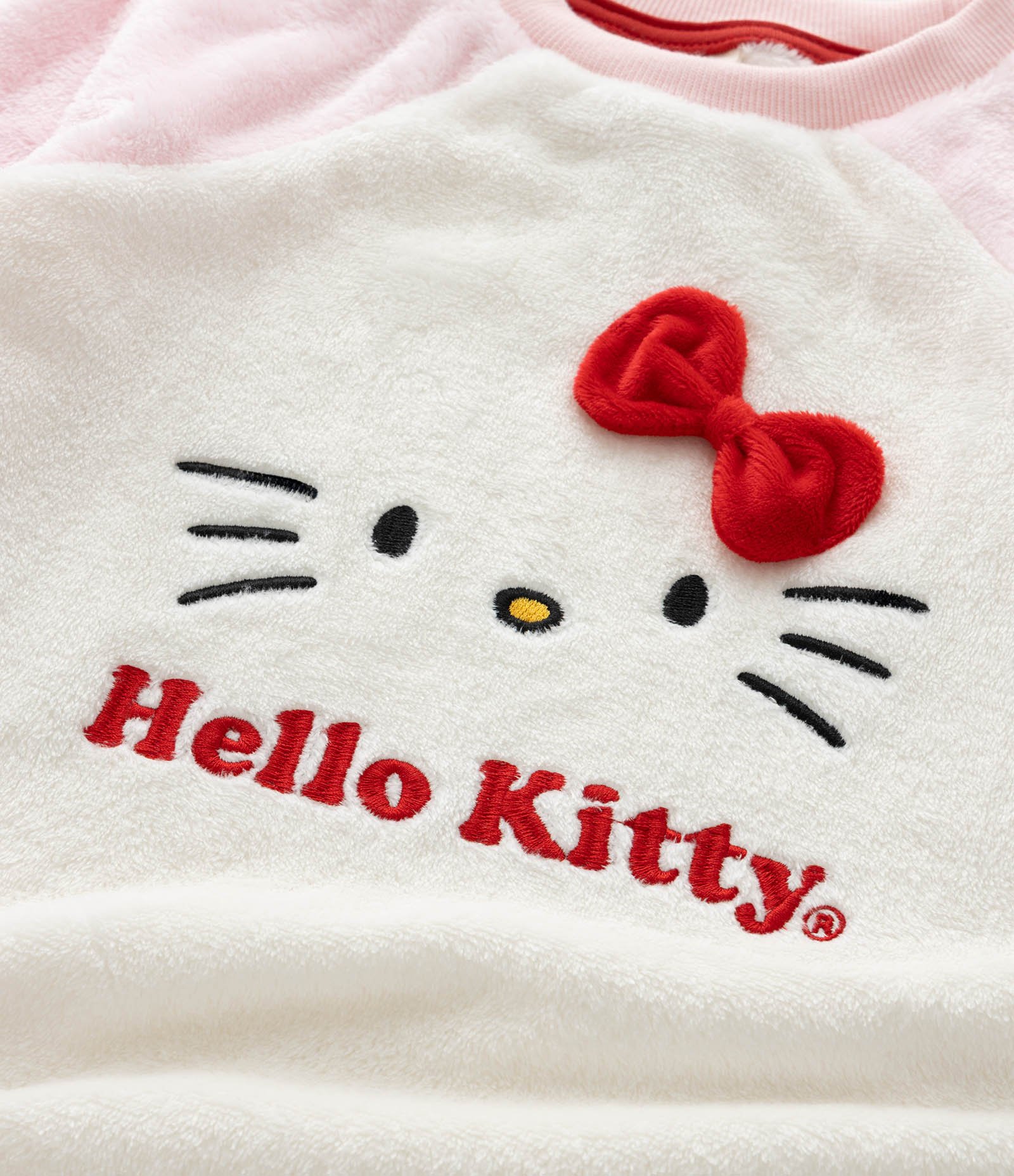 Pijama Infantil Fleece Hello Kitty - Tam 5 a 16 Anos Rosa 11