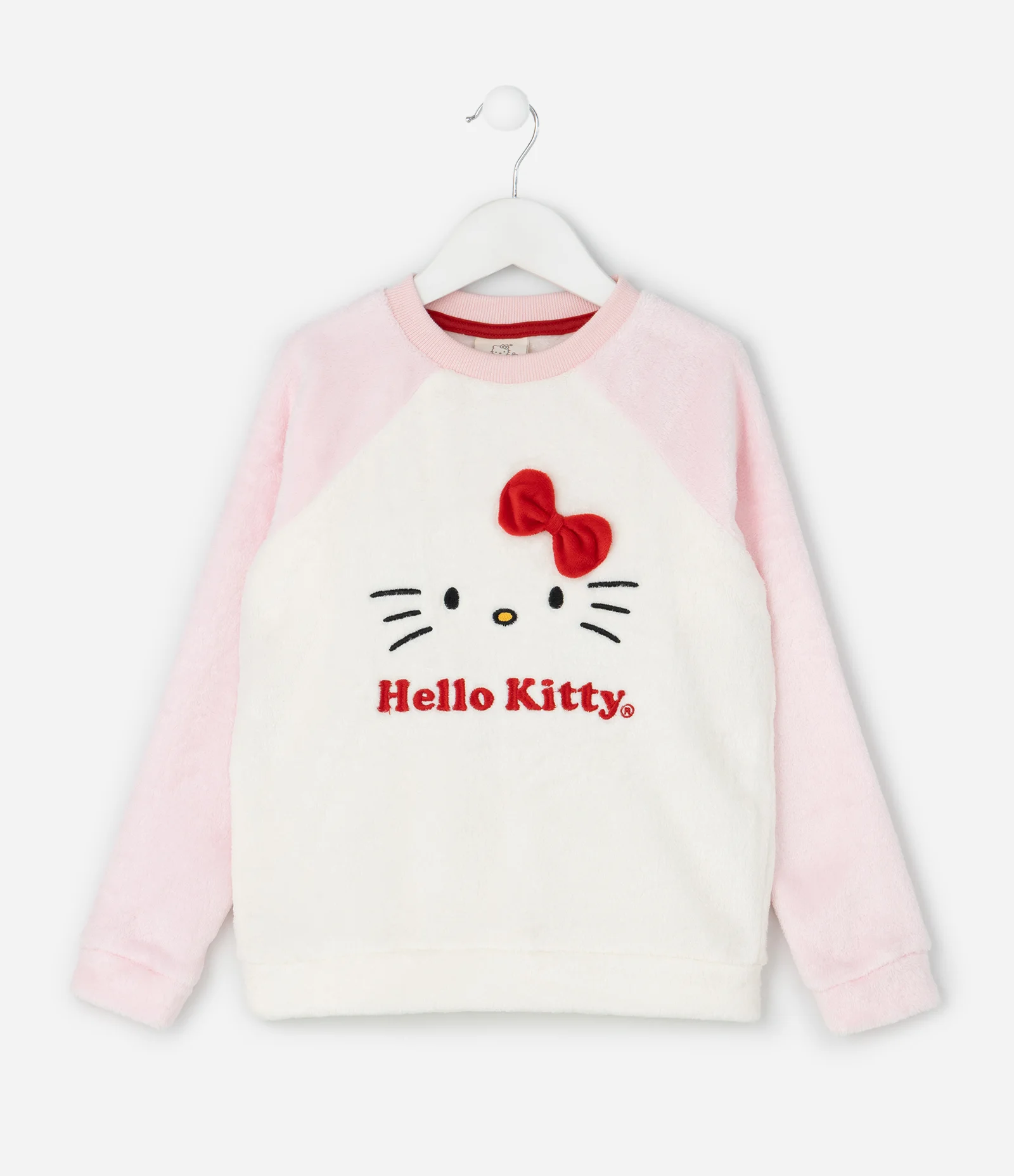 Pijama Infantil Fleece Hello Kitty - Tam 5 a 16 Anos Rosa 2