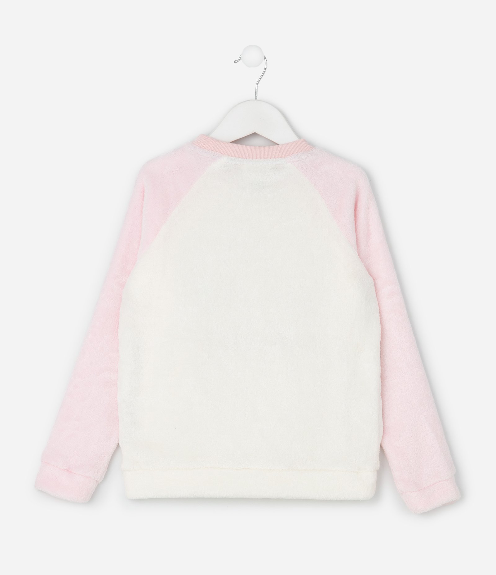Pijama Infantil Fleece Hello Kitty - Tam 5 a 16 Anos Rosa 3