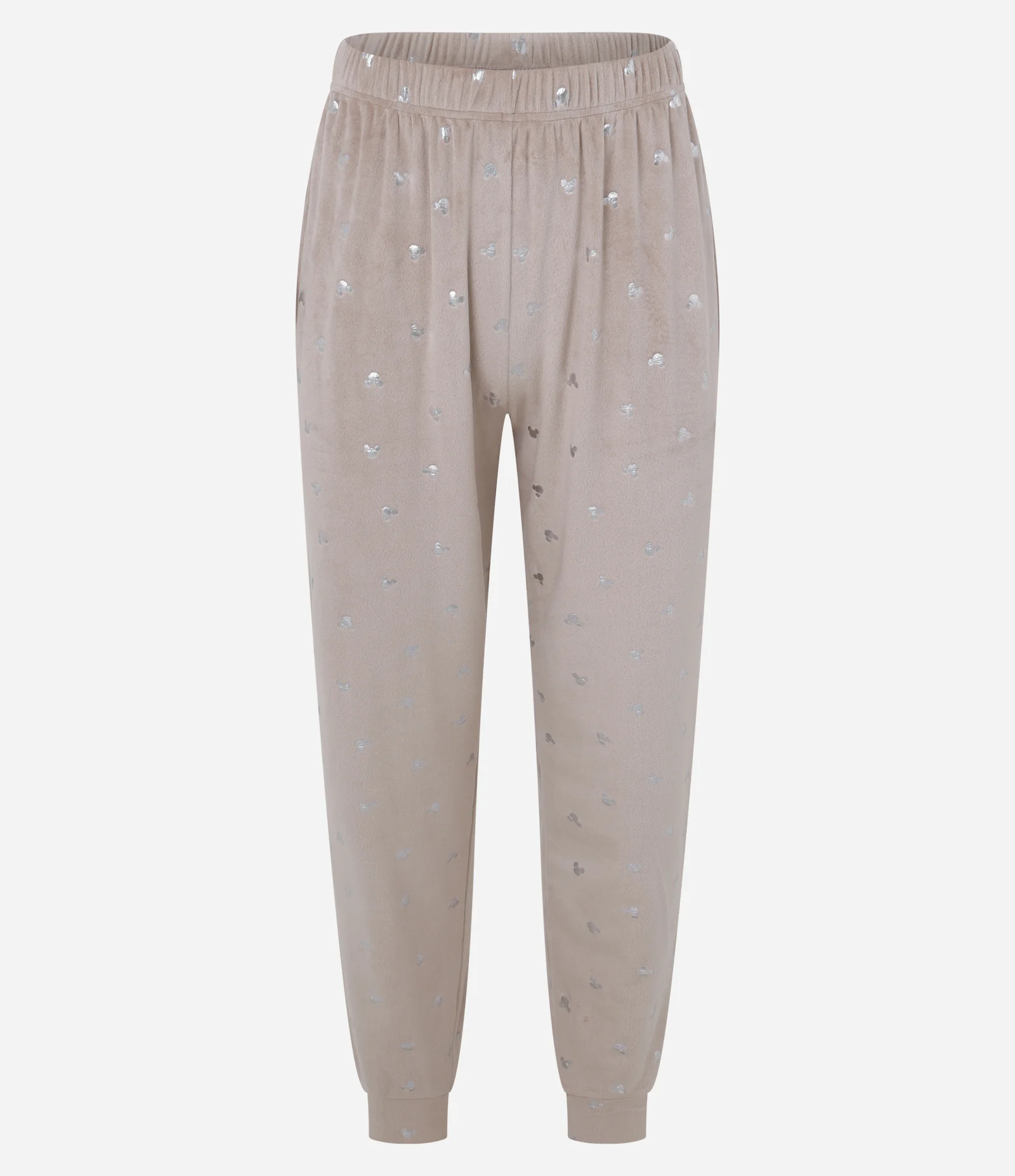 Pijama Quentinho em Sherpa com Bordado Mickey Mouse Off White 8