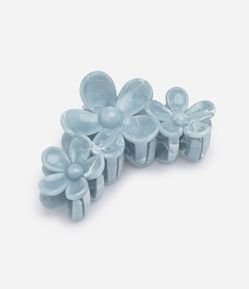 Piranha de Cabelo com Flores Decorativas