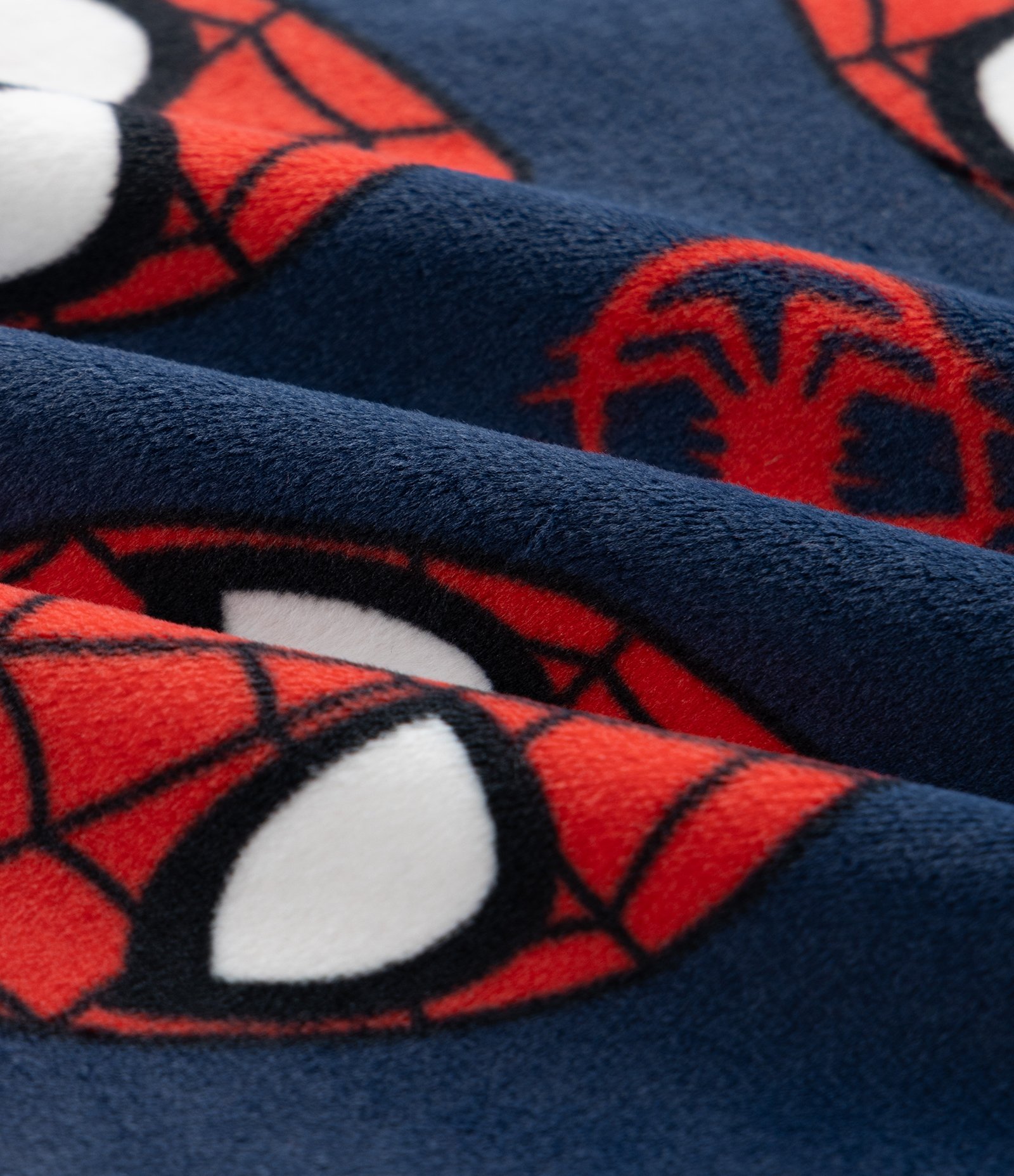 Pijama Infantil Longo em Plush com Estampa Homem Aranha – Tam 3 a 10 Anos Azul Marinho 8