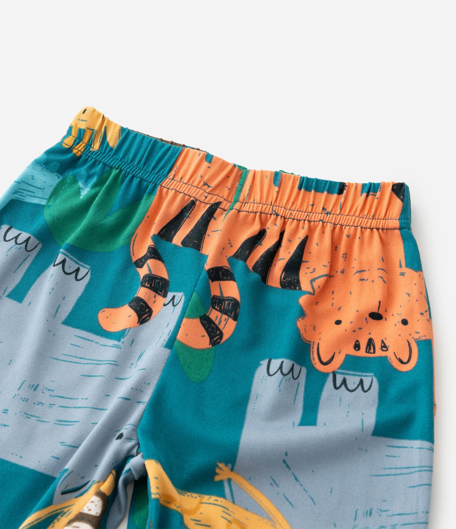 Pijama Infantil Longo em Plush com Estampa de Animais – Tam 2 a 6 Anos Verde 7