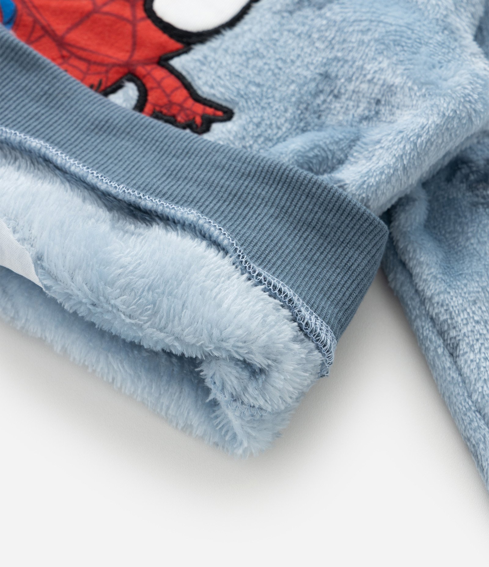 Pijama Infantil Longo com Bordado Spidey – Tam 2 a 6 Anos Azul Claro 10