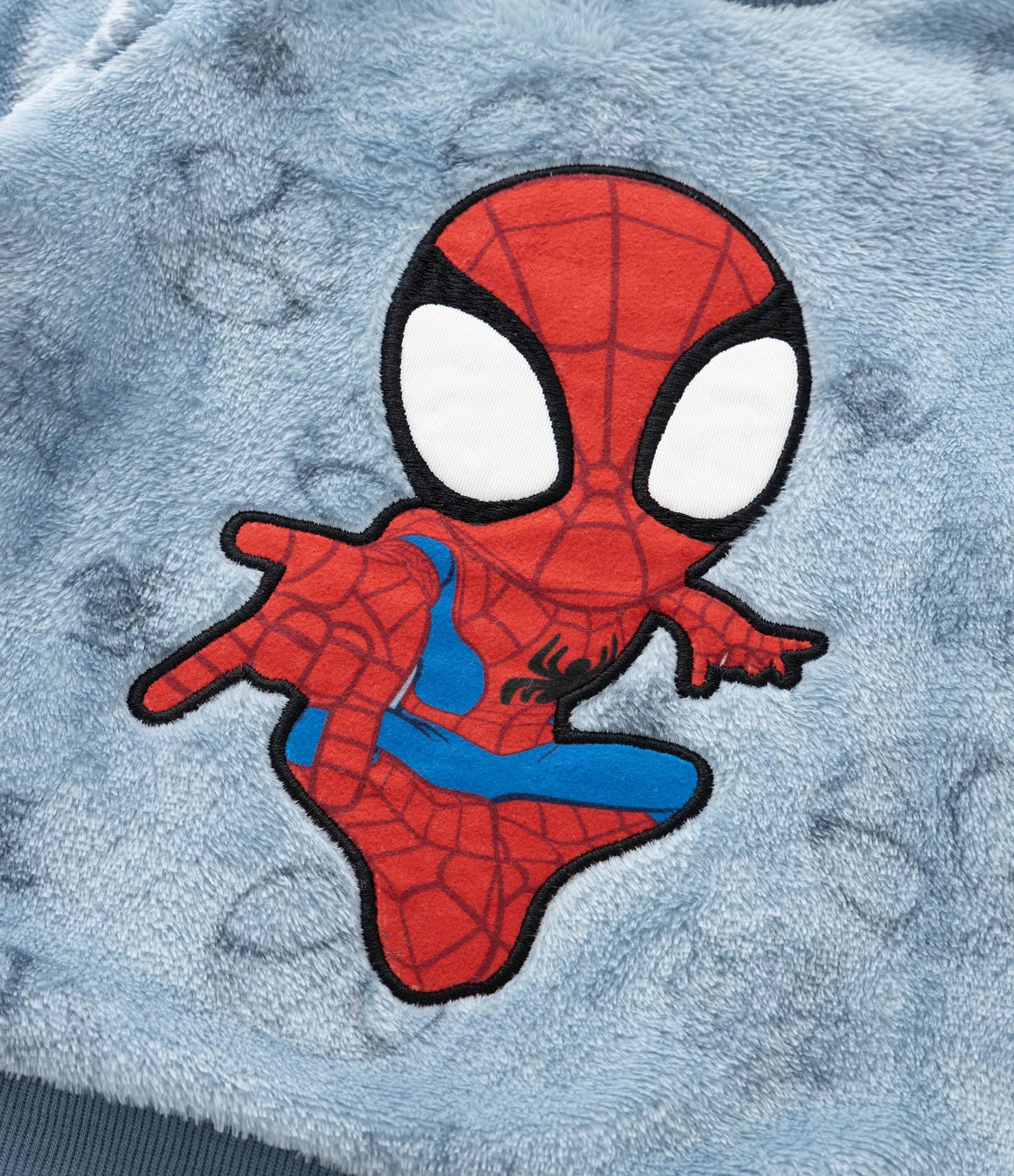 Pijama Infantil Longo com Bordado Spidey – Tam 2 a 6 Anos Azul Claro 12