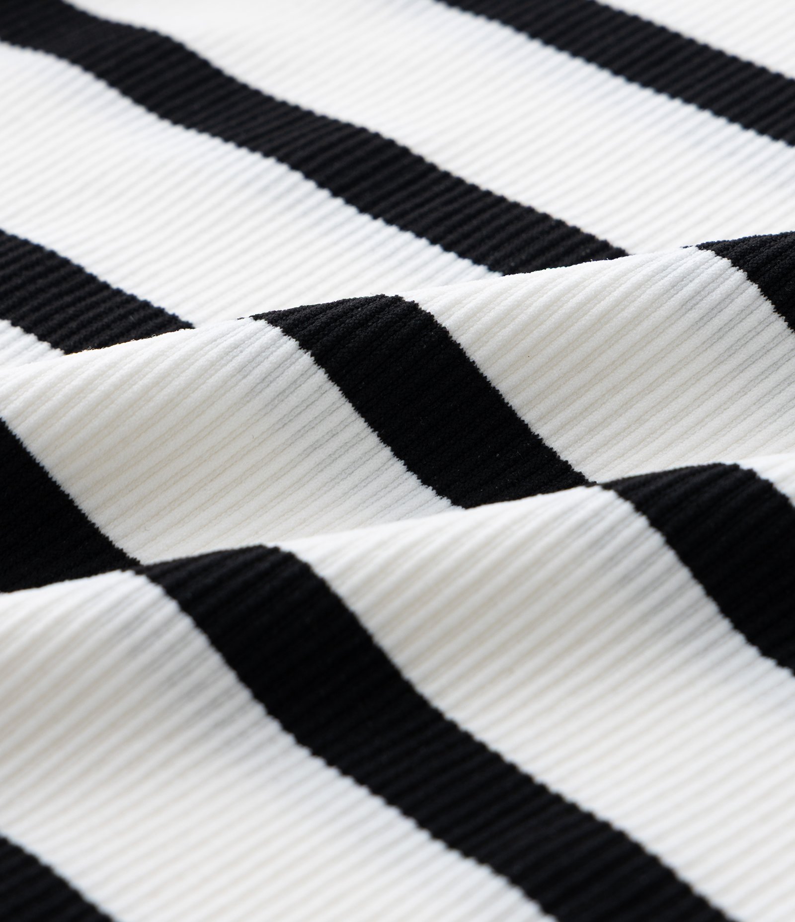 Camiseta Infantil Seamless Listrada com Gola Alta – Tam 5 a 14 Anos Branco 4