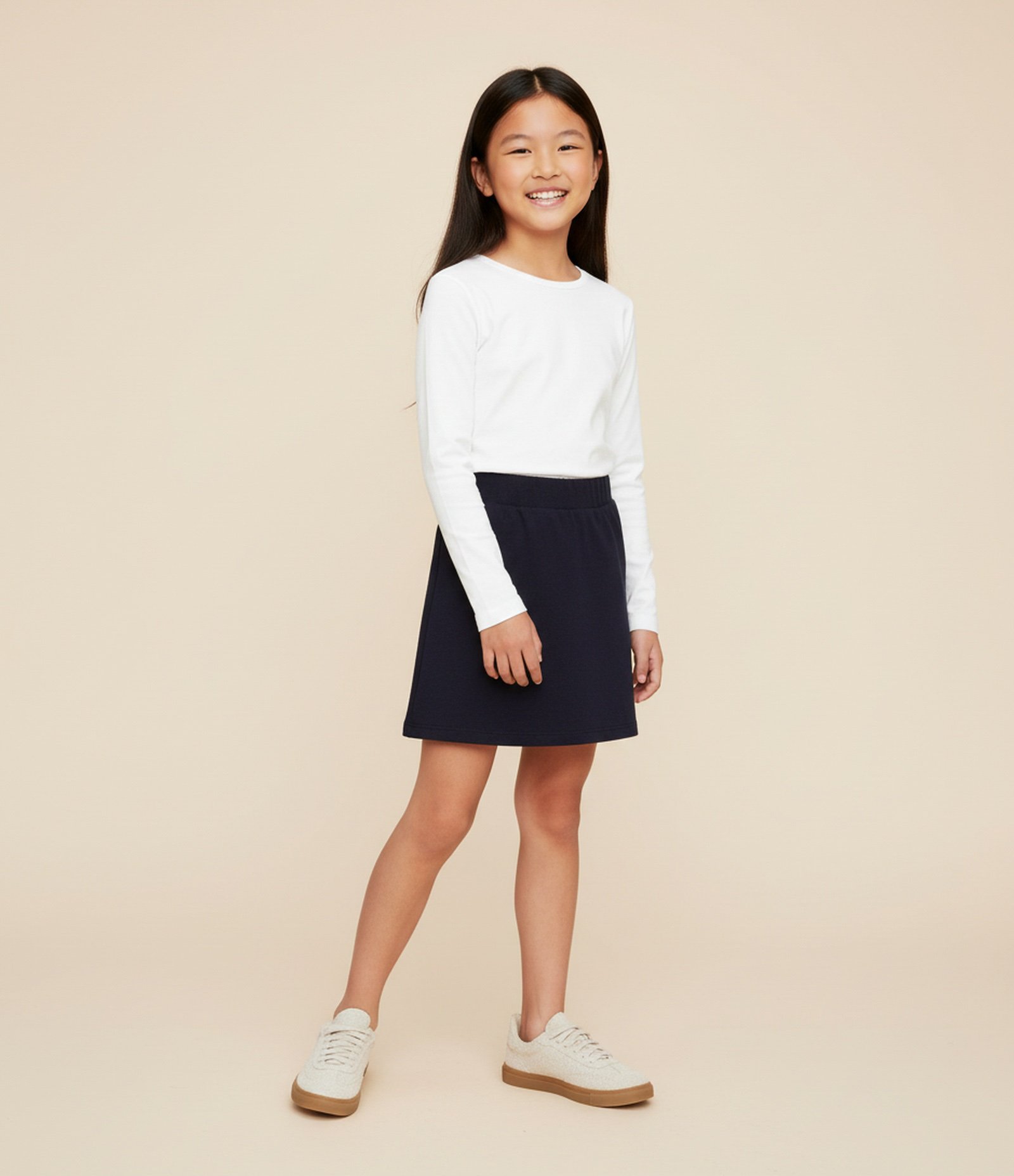 Camiseta Térmica Infantil com Manga Longa – Tam 5 a 16 Anos Branco 1