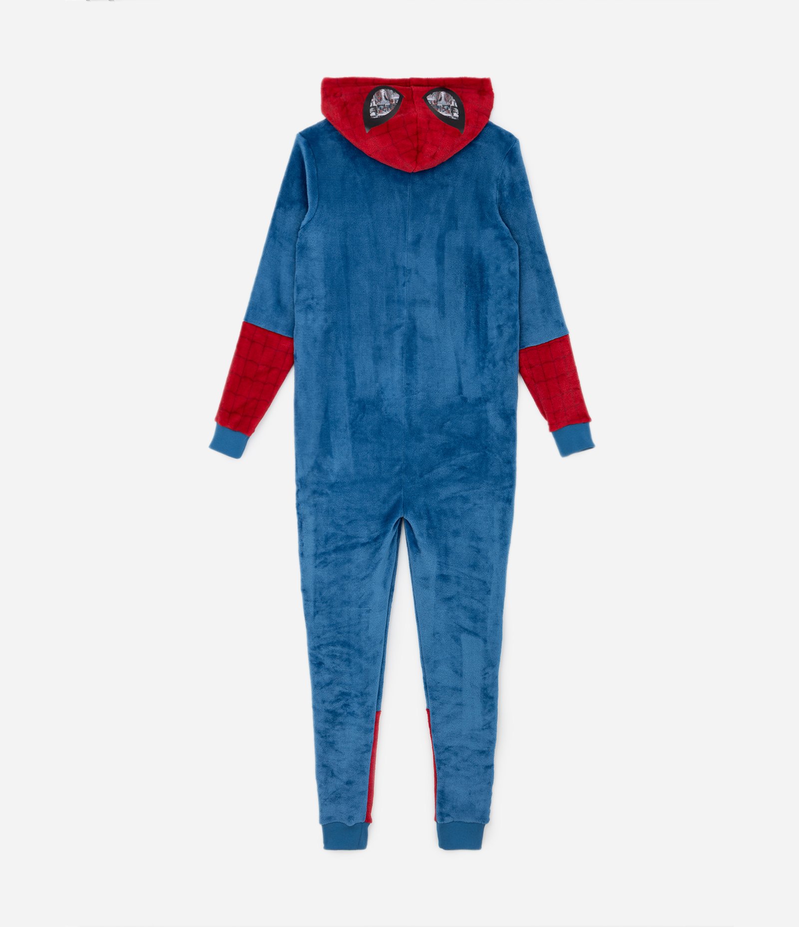 Pijama Jumper Infantil em Fleece com Estampa Spider-Man – Tam 3 a 12 Anos Vermelho/Azul 3
