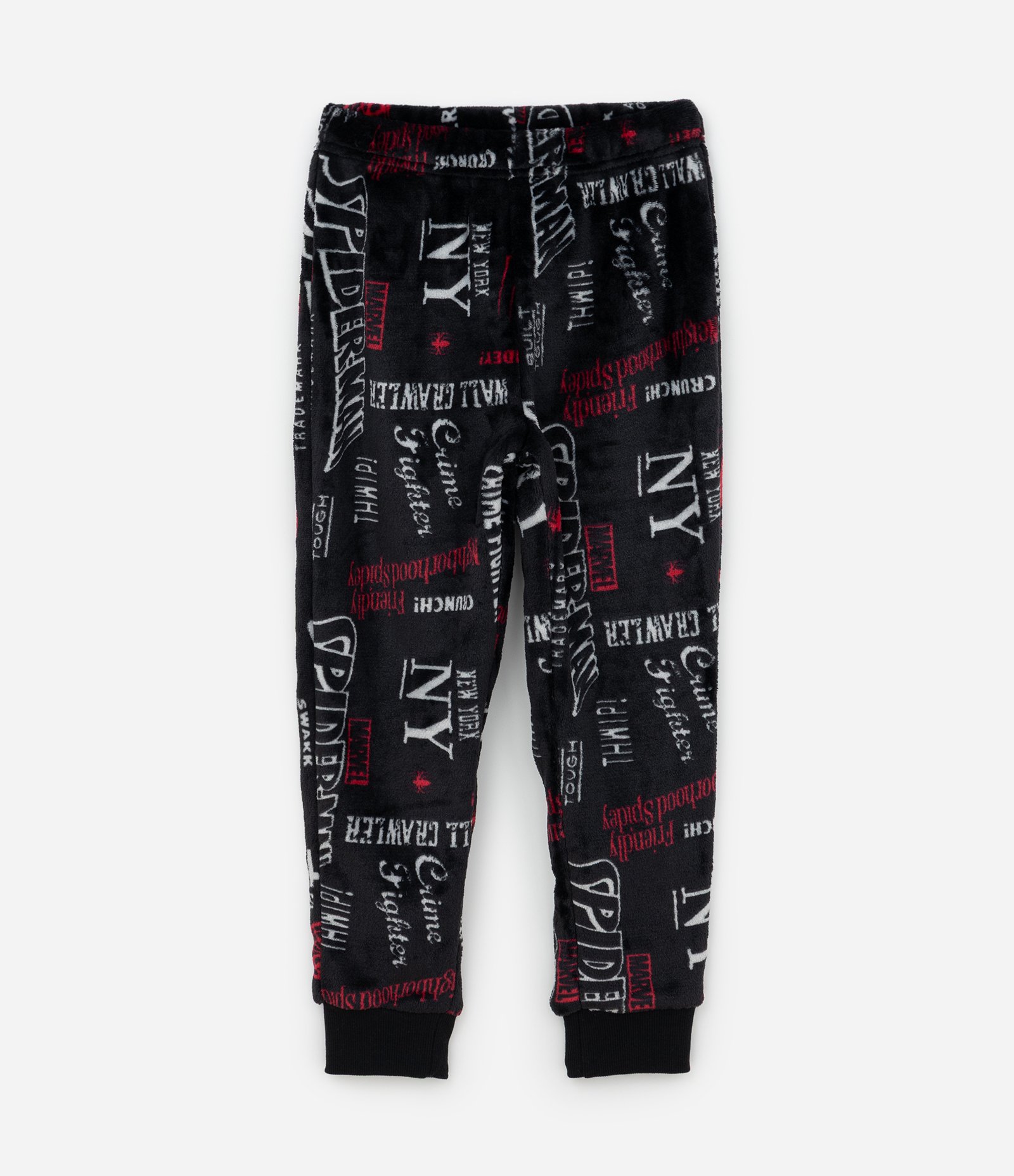 Pijama Infantil com Estampa do Homem Aranha em Alto Relevo – Tam 3 a 10 Anos Preto 4