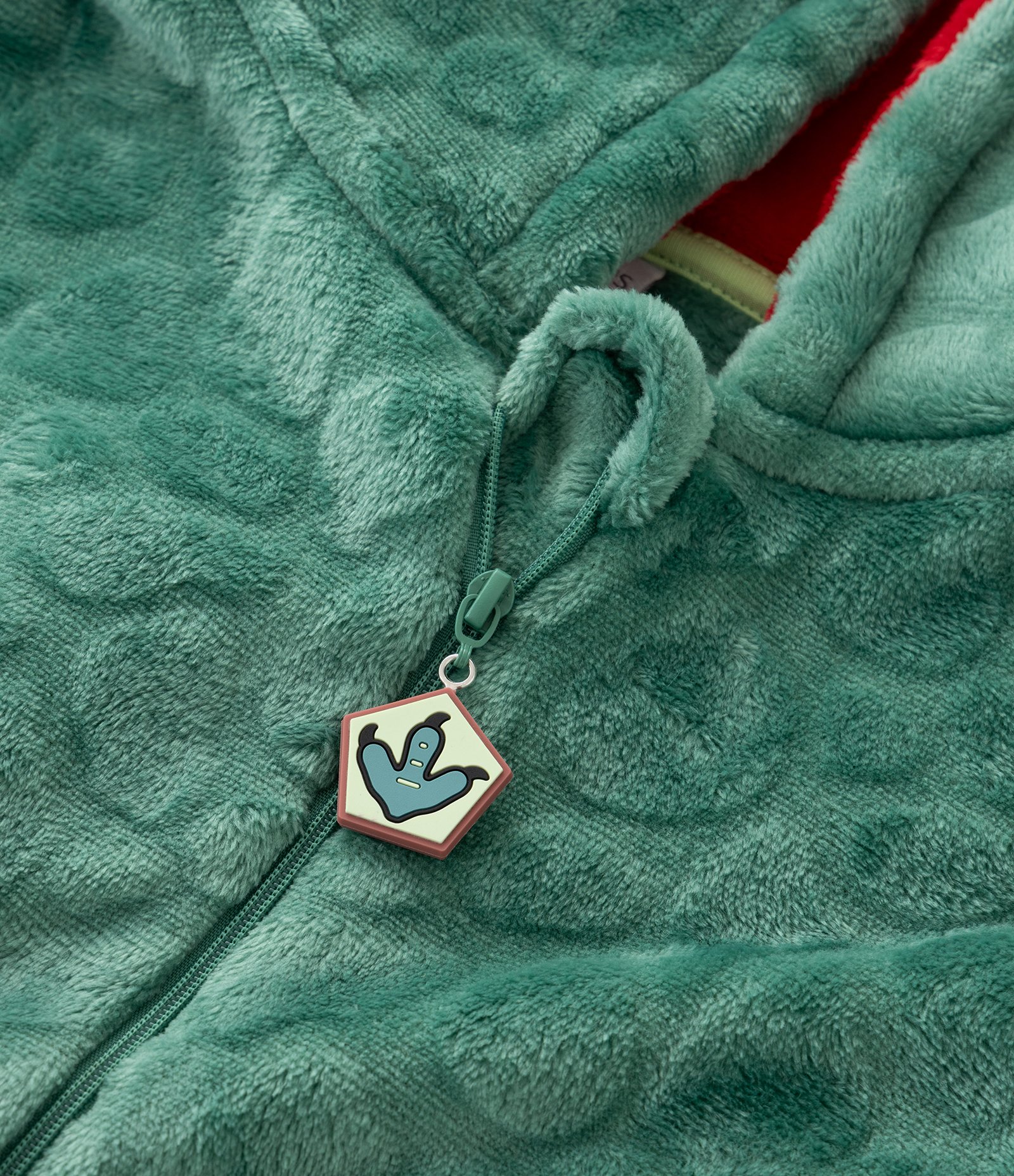 Pijama Infantil Jumper de Dinossauro com Capuz 3D – Tam 2 a 14 Anos Verde 5