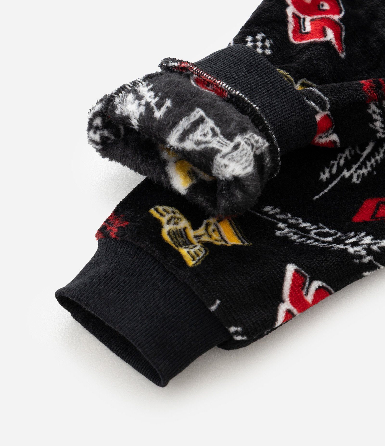 Pijama Infantil Relâmpago McQueen com Calça Estampada – Tam 2 a 8 Anos Vermelho/Preto 6