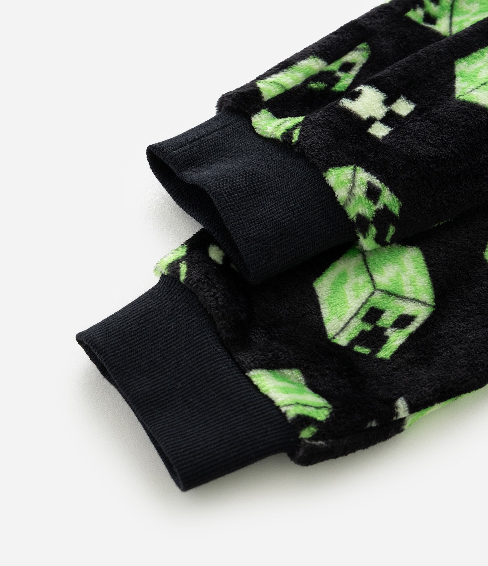 Pijama Infantil Blusa e Calça com Estampa Minecraft – Tam 5 a 14 Anos Verde/Preto 6