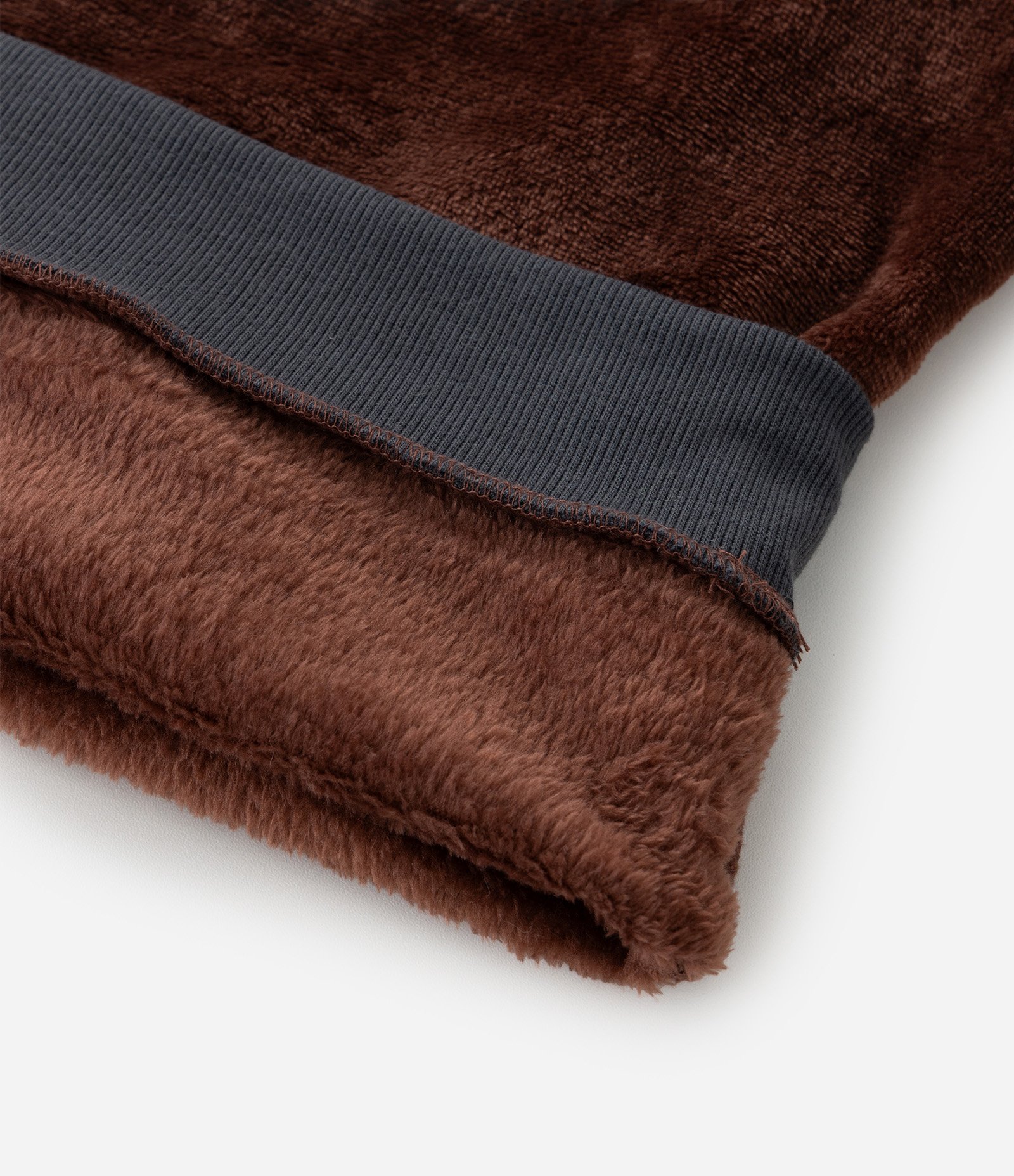 Pijama Infantil Longo com Bordado de Capivara – Tam 7 a 16 Anos Marrom/Cinza 9