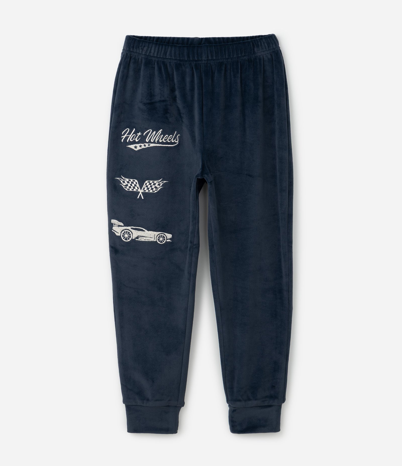 Pijama Infantil Longo com Estampa Hot Wheels – Tam 3 a 10 Anos Azul/Off White 6