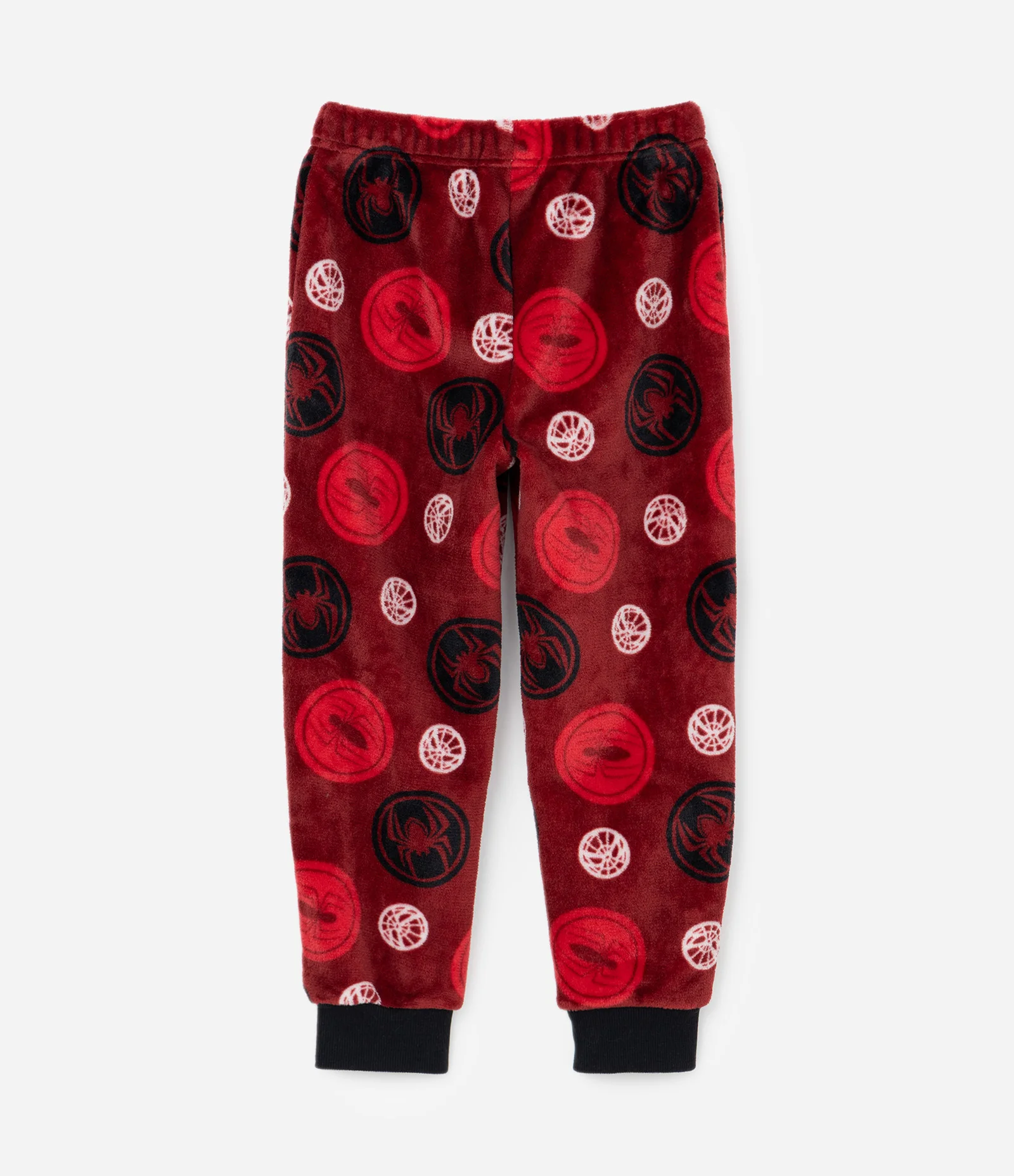 Pijama Infantil Estampa Homem-Aranha e Paetê Interativo – Tam 3 a 10 Anos Preto/Vermelho 5