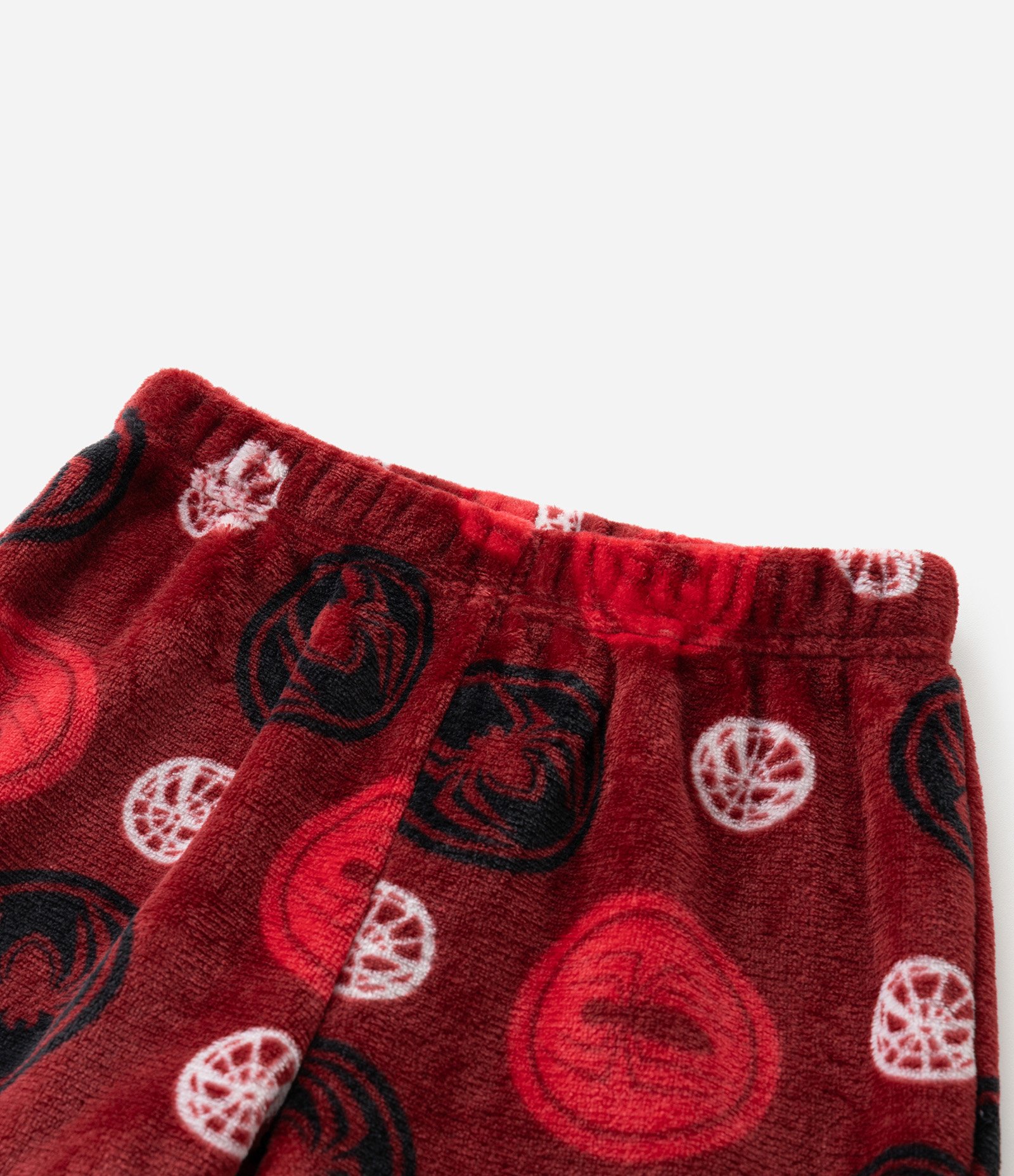 Pijama Infantil Estampa Homem-Aranha e Paetê Interativo – Tam 3 a 10 Anos Preto/Vermelho 6