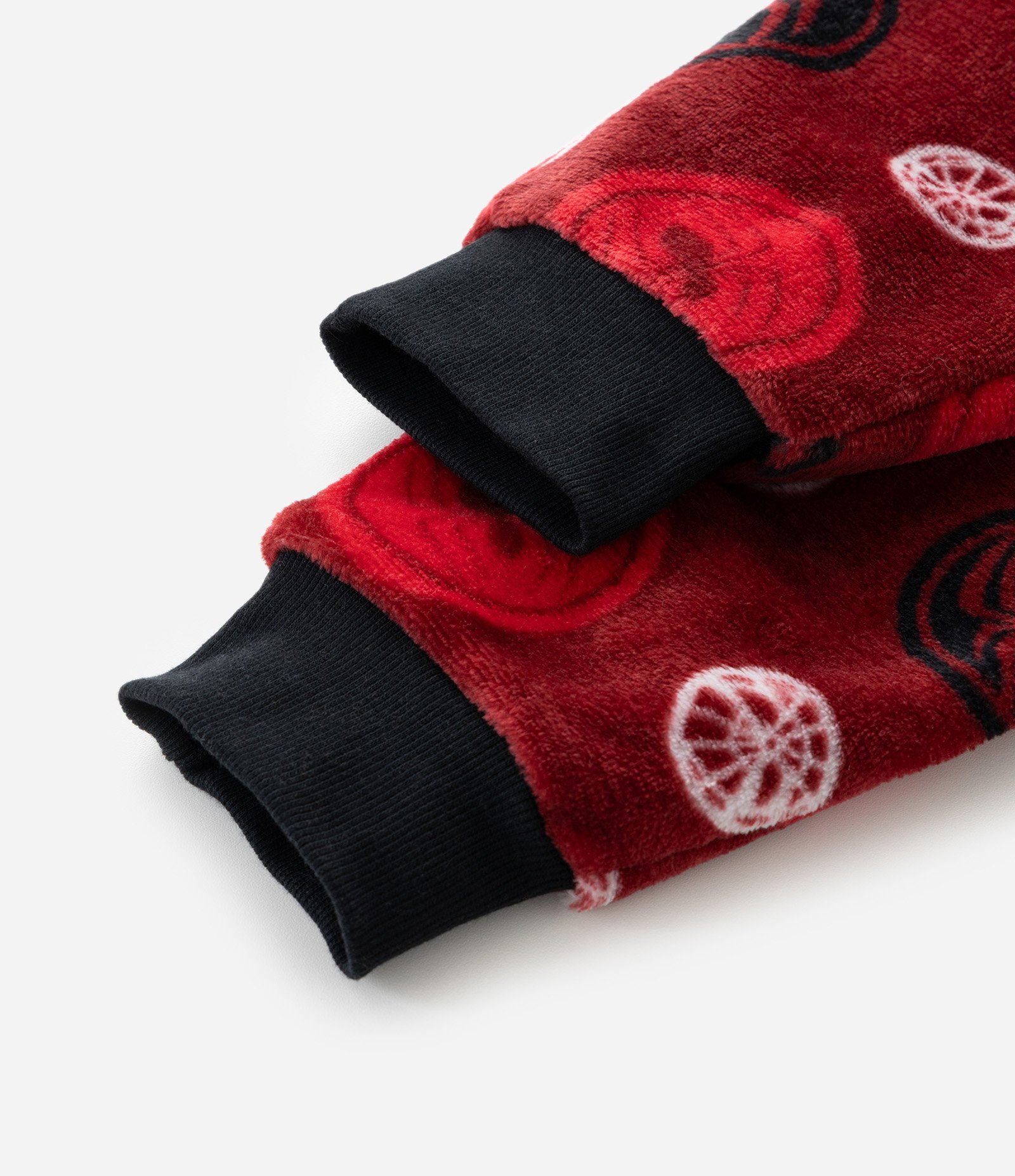 Pijama Infantil Estampa Homem-Aranha e Paetê Interativo – Tam 3 a 10 Anos Preto/Vermelho 7