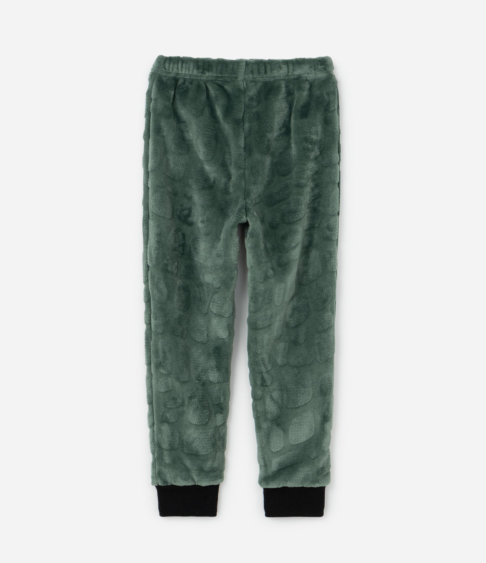 Pijama Infantil em Plush Estampa Dino ROARR - Tam 5 a 14 anos Verde 5