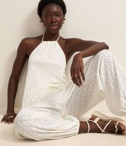 Calça Aladim com Textura