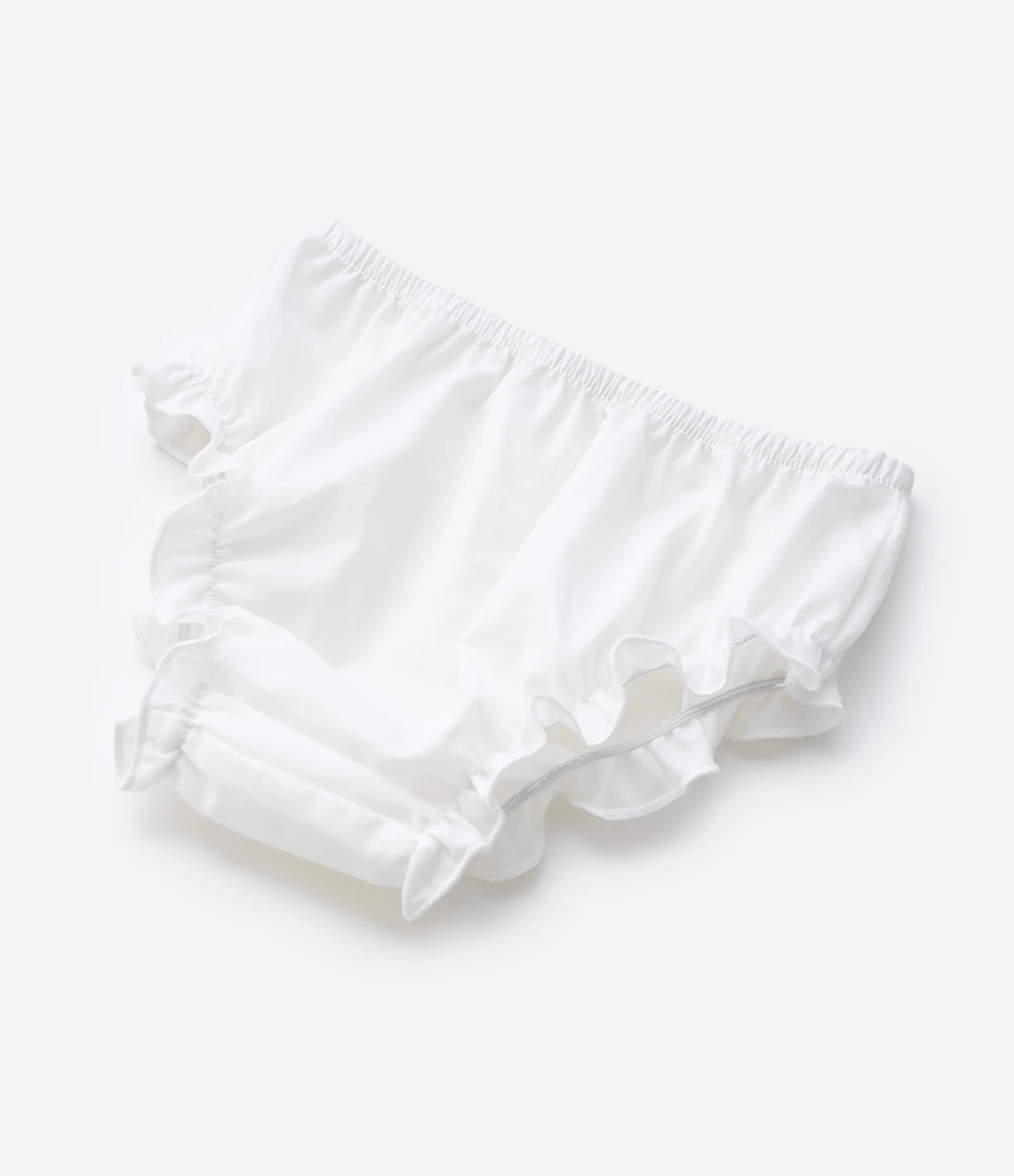Vestido Infantil com Calcinha em Tule Bordado – Tam RN A 18 Meses Branco 10