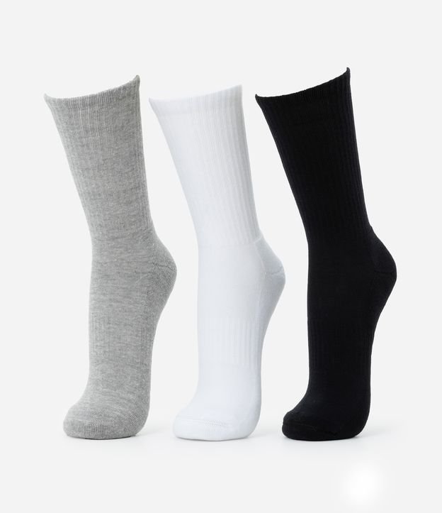 Cor: Branco/Cinza/Preto | Tamanho: 39-43