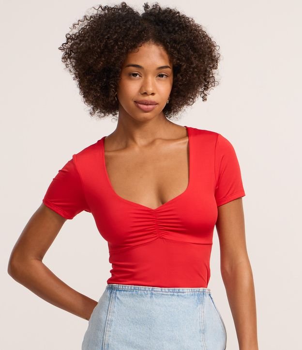 Cor: Vermelho | Tamanho: P