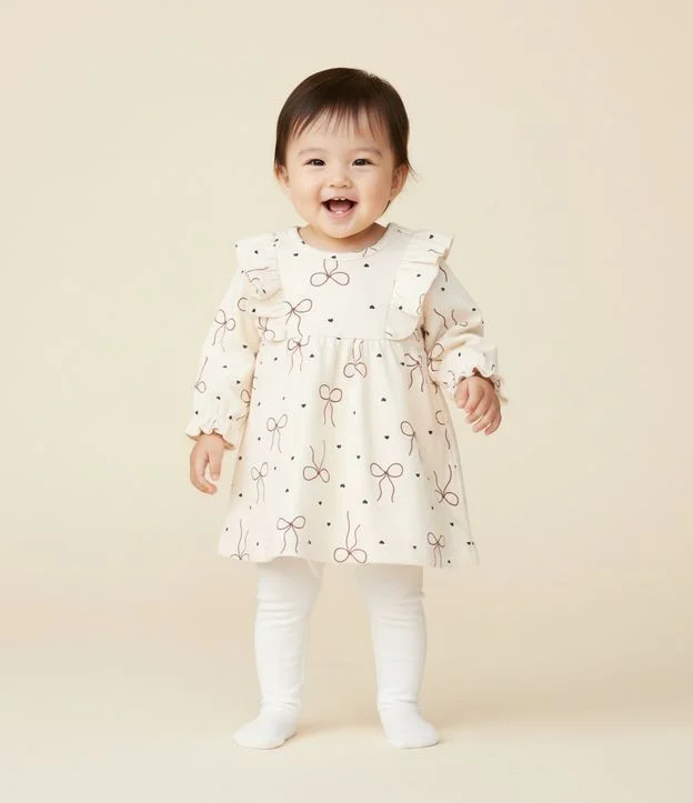 Cor: Bege Claro | Tamanho: 0-3M