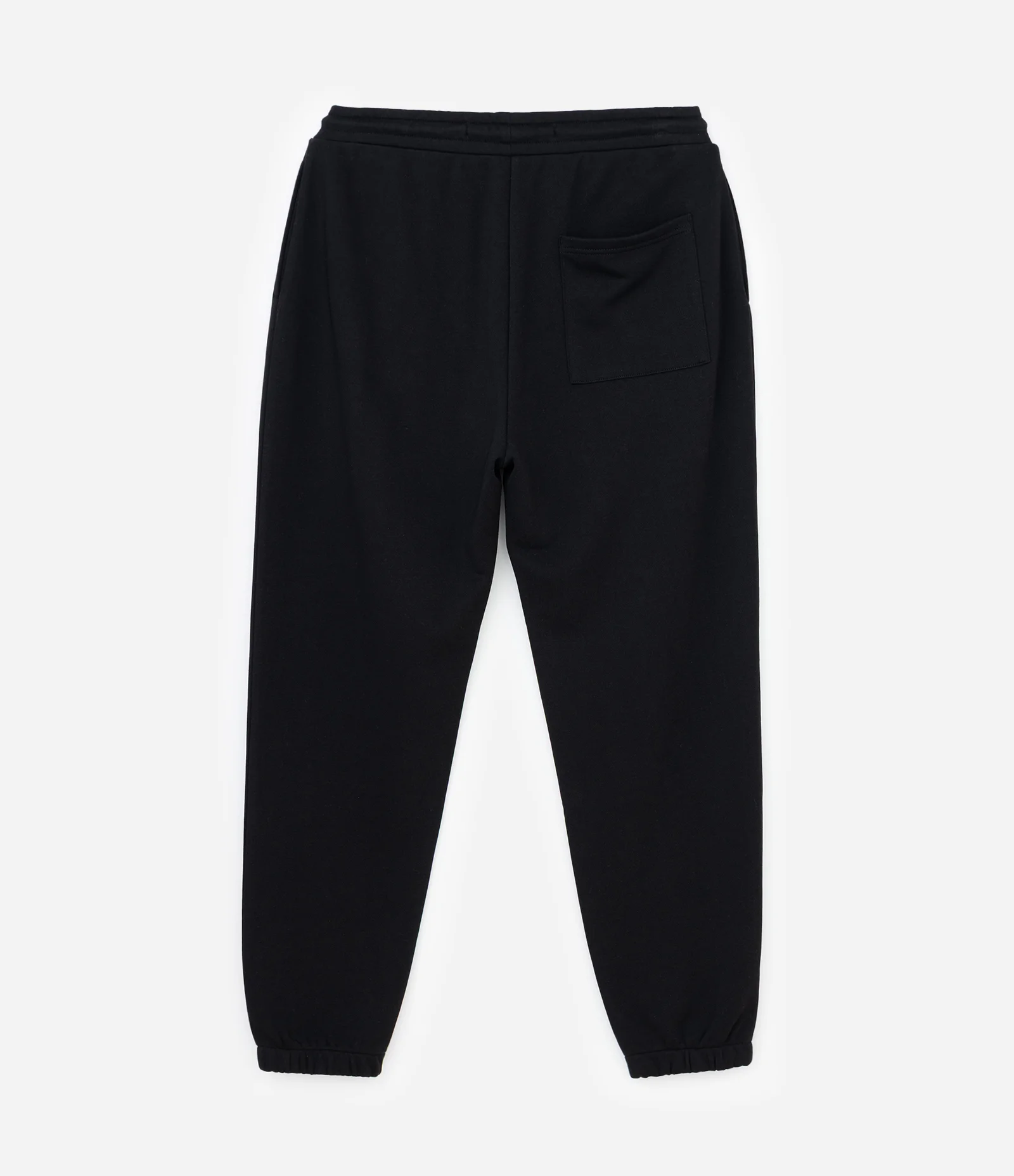 Calça Jogger em Moletom com Cós Elástico e Cordão Preto 5
