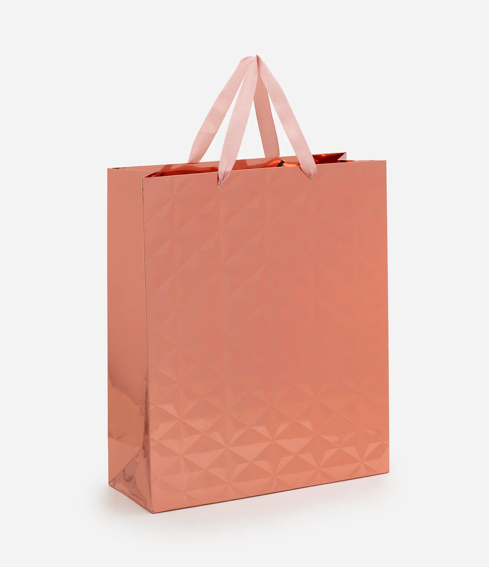 Embalagem de Presente com Textura Embossed Rosé 1