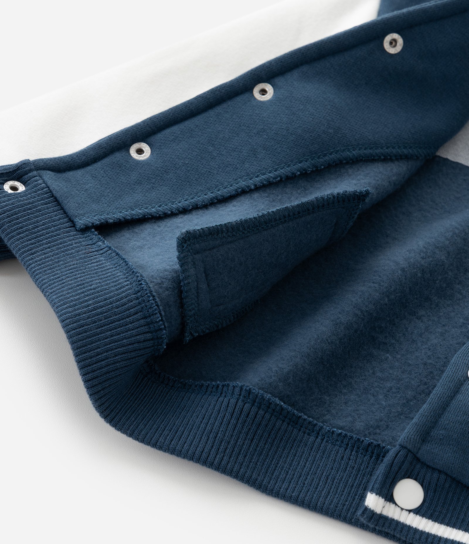 Jaqueta Infantil Bomber com Patch de Carro – Tam 0 a 18 Meses Azul Marinho 5