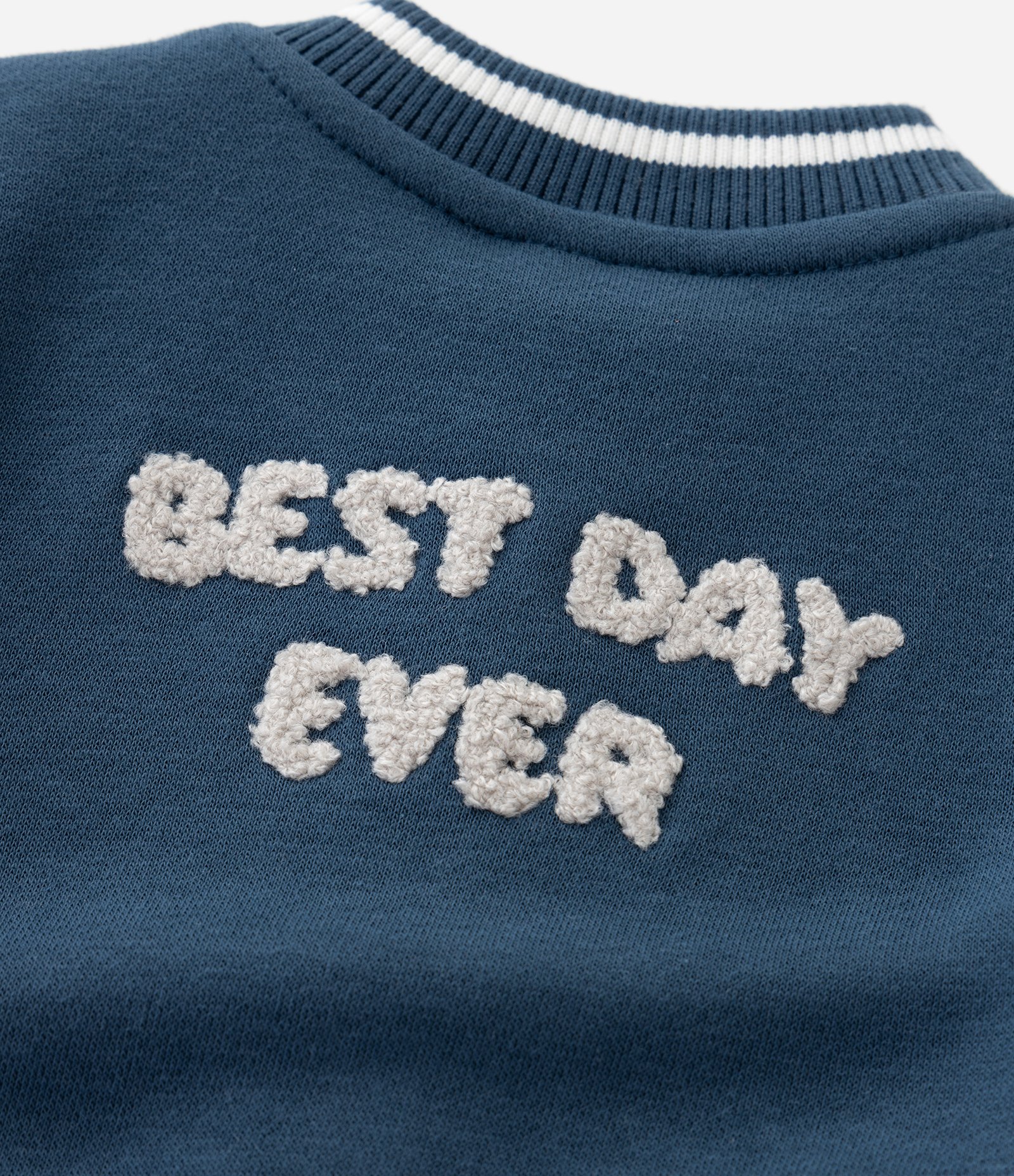 Jaqueta Infantil Bomber com Patch de Carro – Tam 0 a 18 Meses Azul Marinho 7