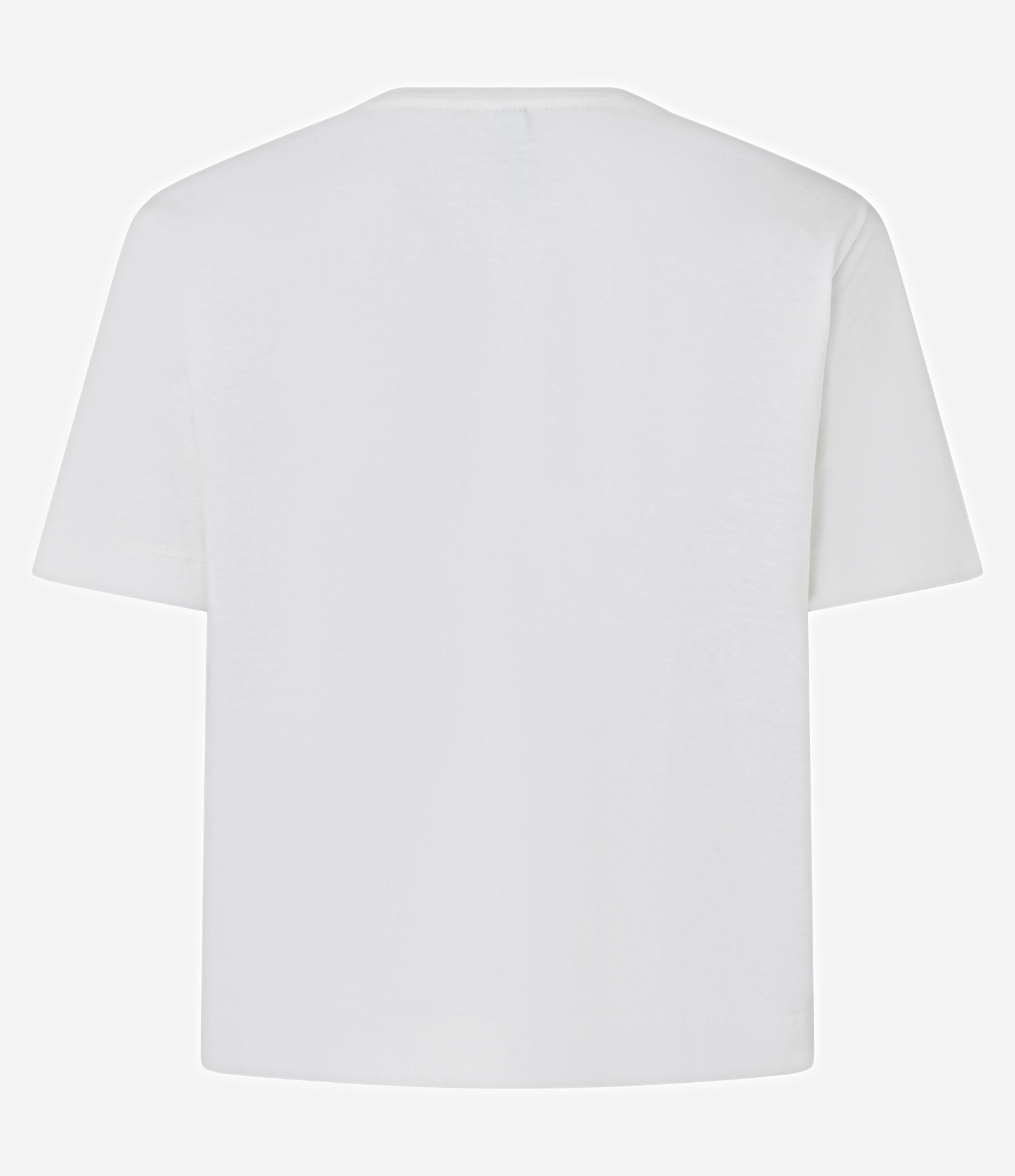 Camiseta T-shirt em Algodão com Laços em Aplicação de Hotfix Branco 3