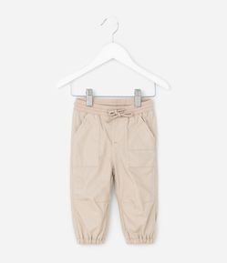 Calça Infantil Paper Touch com Bolsos – Tam RN a 18 Meses