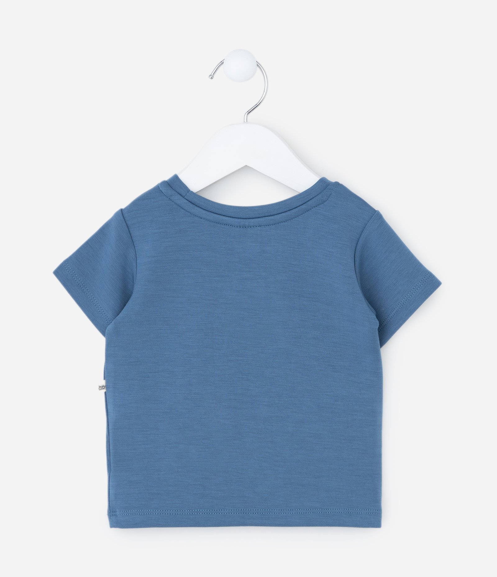 Conjunto Infantil Modal com Bordado de Carros – Tam 0 a 18 Meses Azul 4