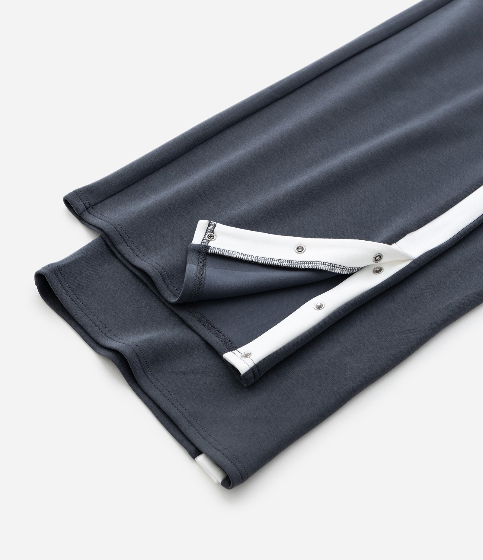 Calça Infantil Wide com Stitch e Abertura Lateral – Tam 5 a 14 Anos Cinza Escuro 5