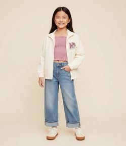 Jaqueta Infantil Corta Vento com Estampa My Melody – Tam 5 a 14 Anos