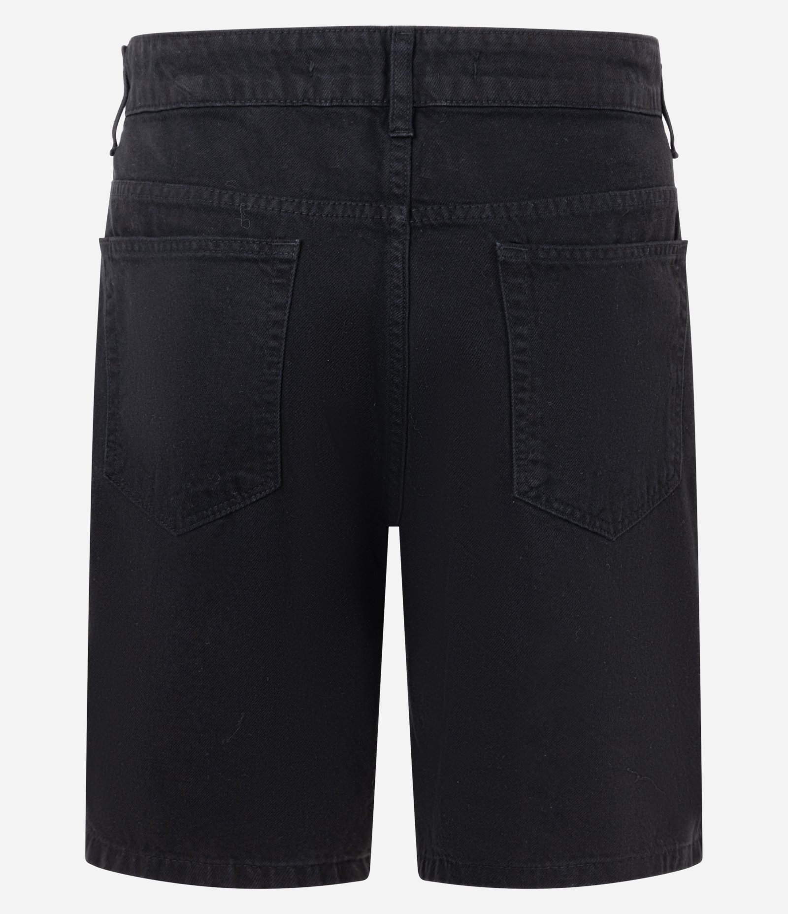 Bermuda Slim em Sarja Marmorizada com Bolsos Preto 2