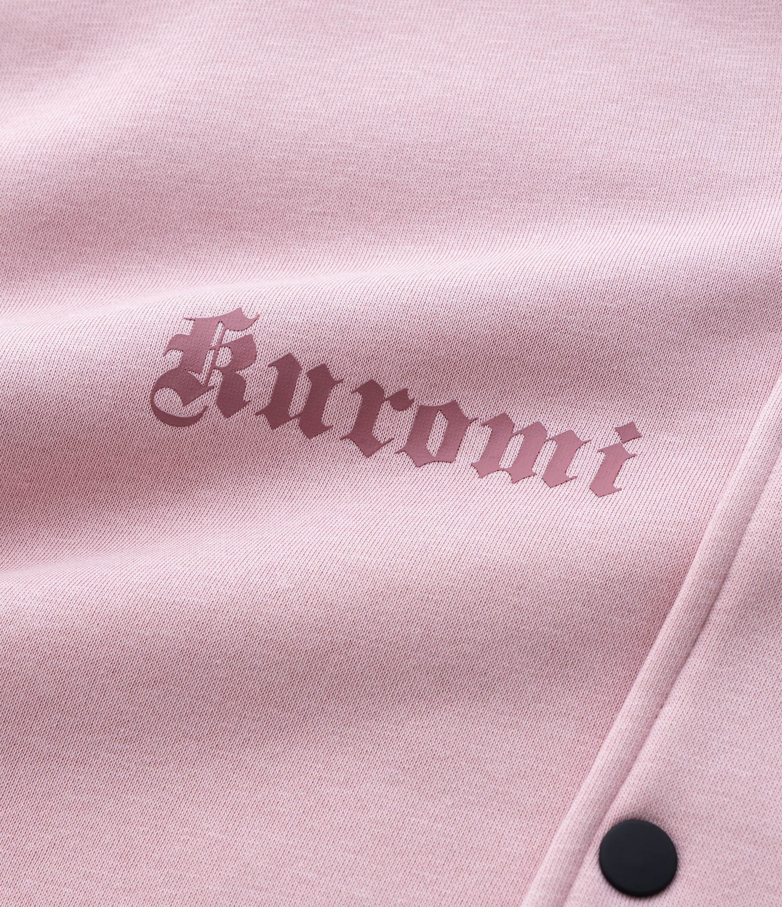 Jaqueta Infantil Bomber Varsity Kuromi – Tam 5 a 14 Anos Rosa/Preto 7