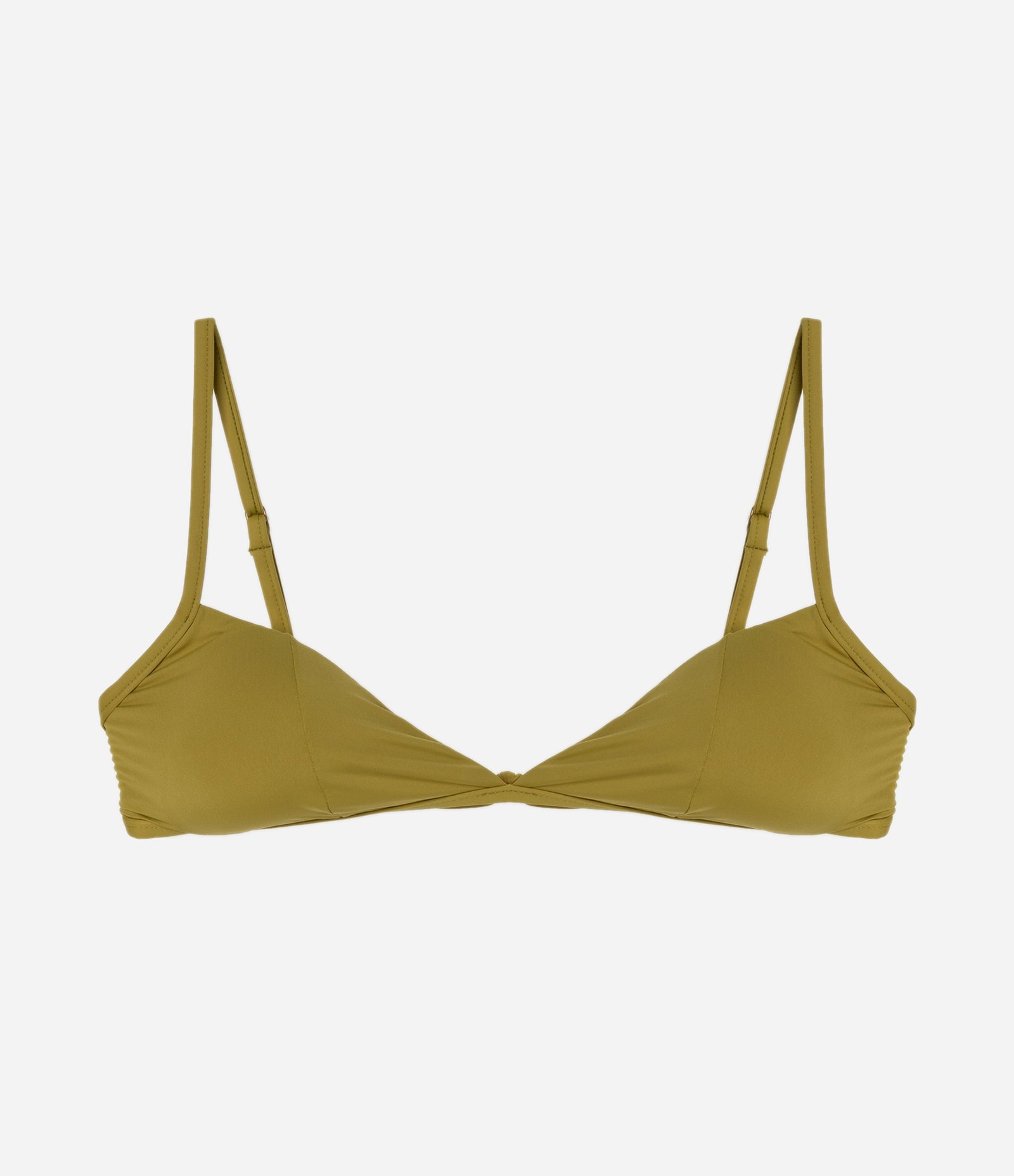 Biquíni Top Triangulo Fixo em Microfibra Verde 5