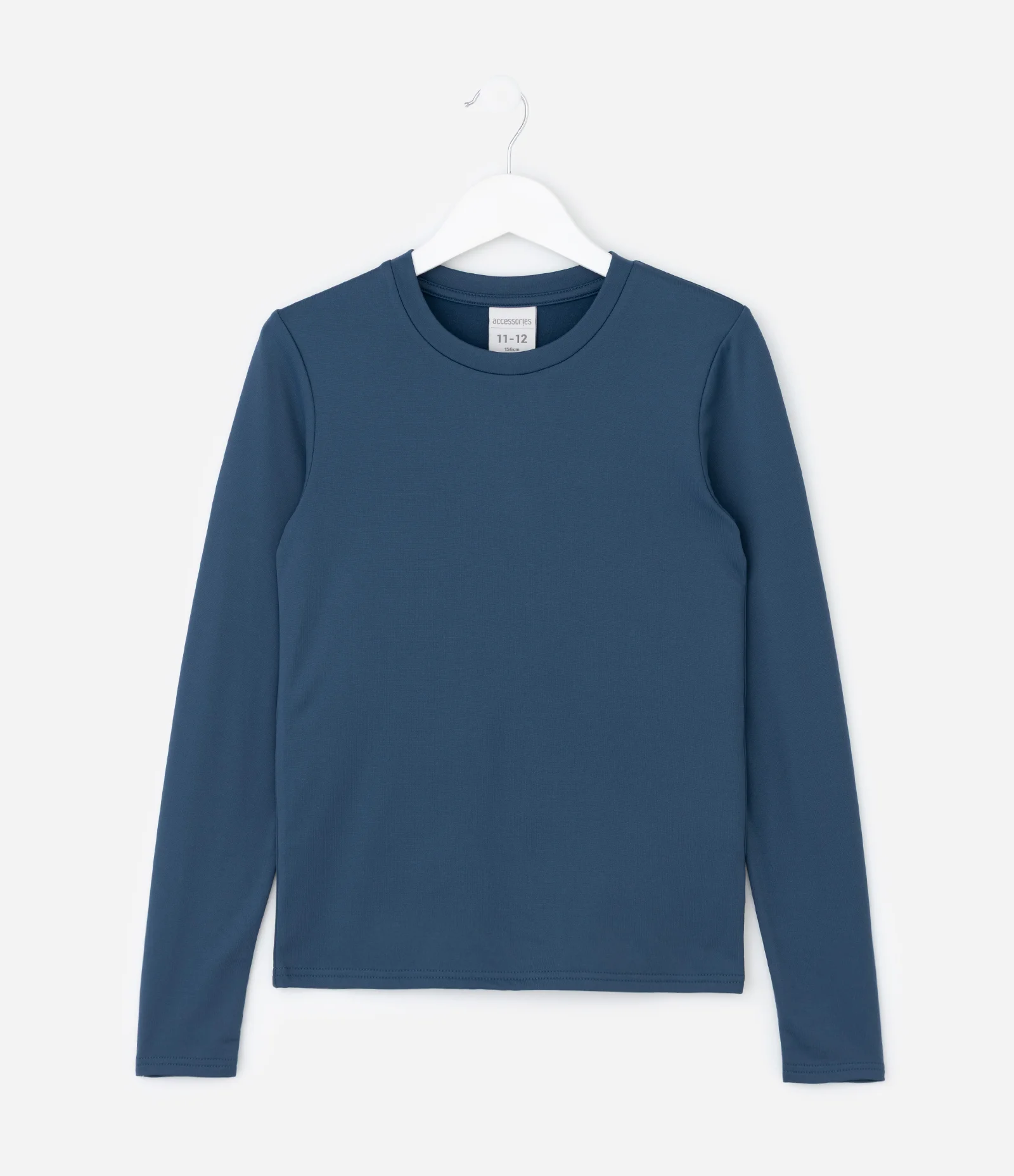 Blusa de Pijama Infantil Térmica Manga Longa – Tam 2 a 14 Anos Azul Marinho 1